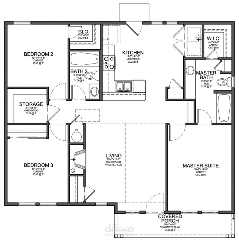 إعادة رسم المخططات المعمارية باحترافية على AutoCAD – تحويل PDF/صورة إلى ملف DWG دقيق