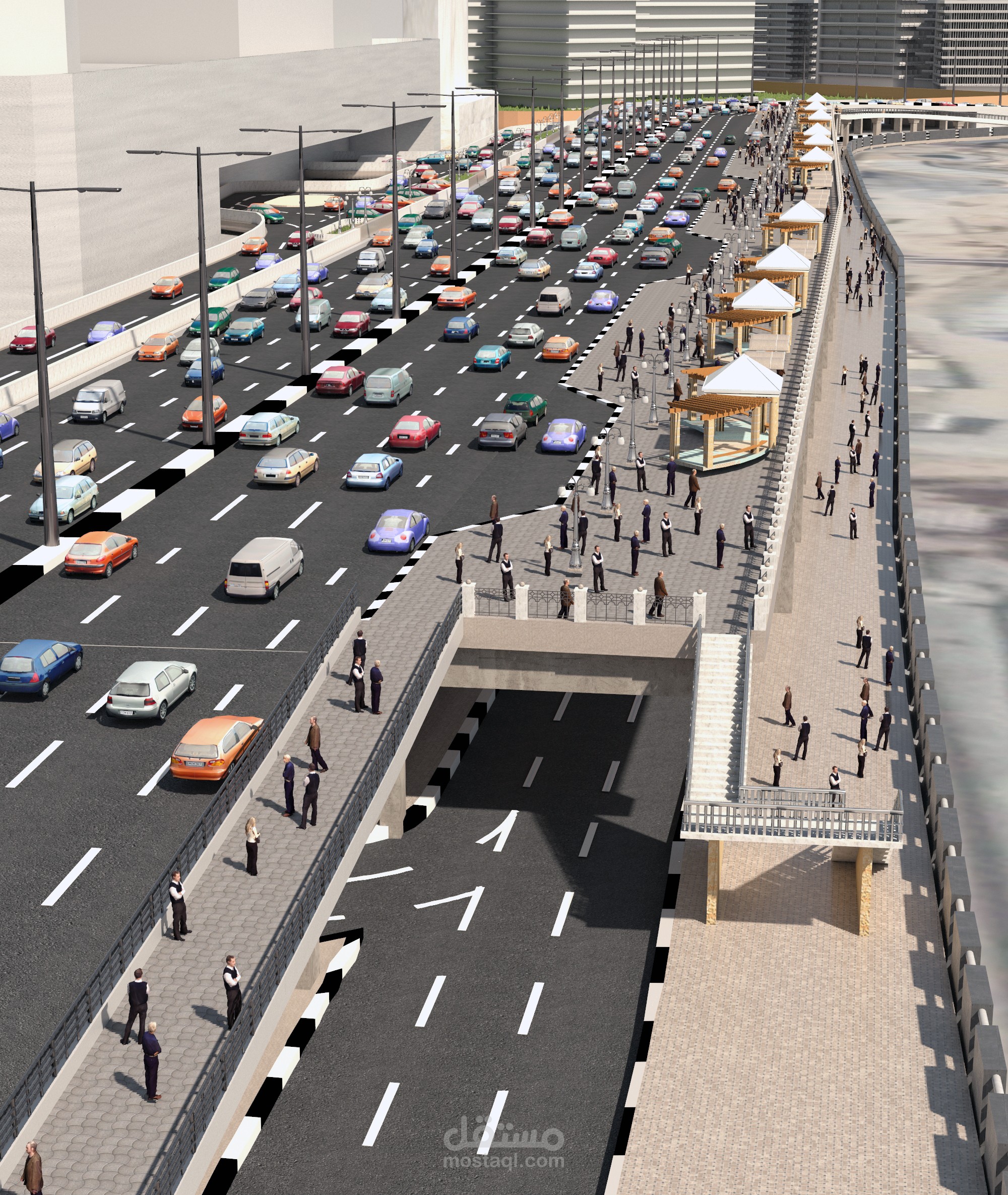 كوبري سيدي جابر الاسكندرية