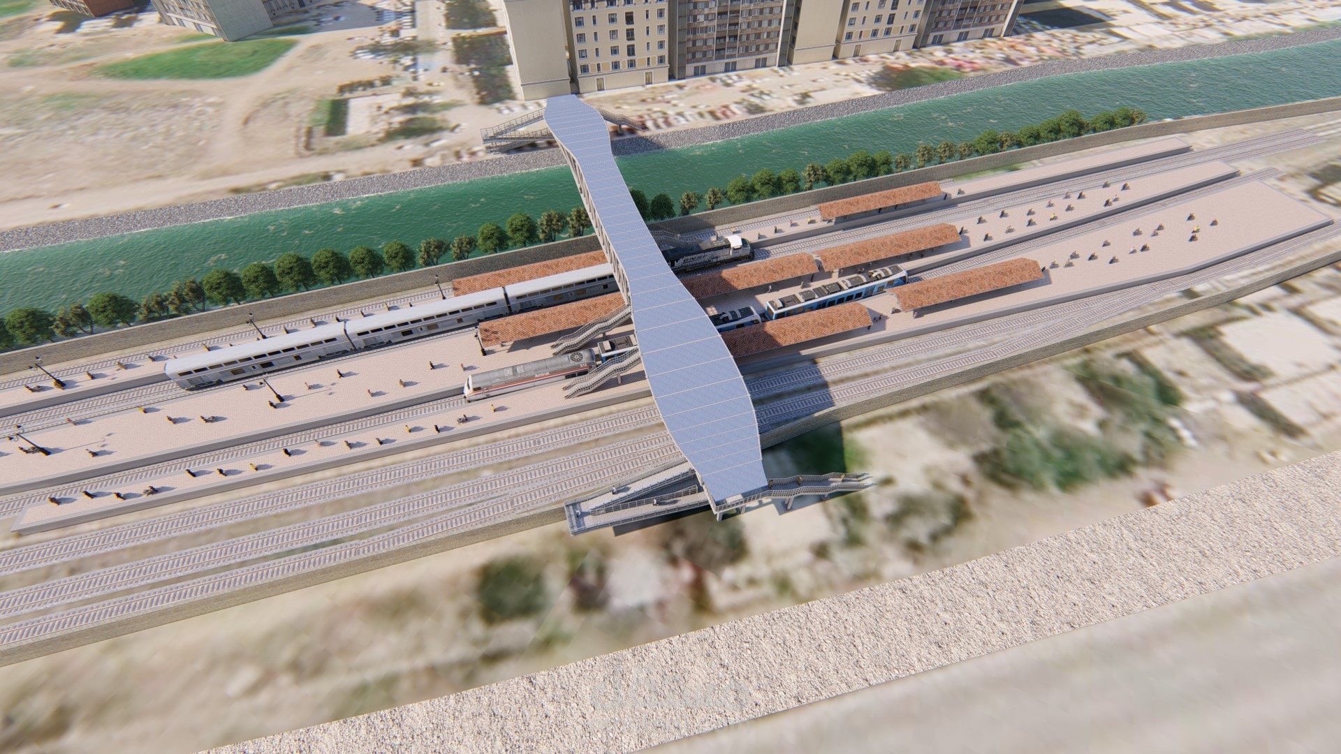 كوبري محطة قطار إإيتاي البارود