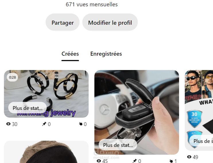 إدارة حسابات TikTok وPinterest