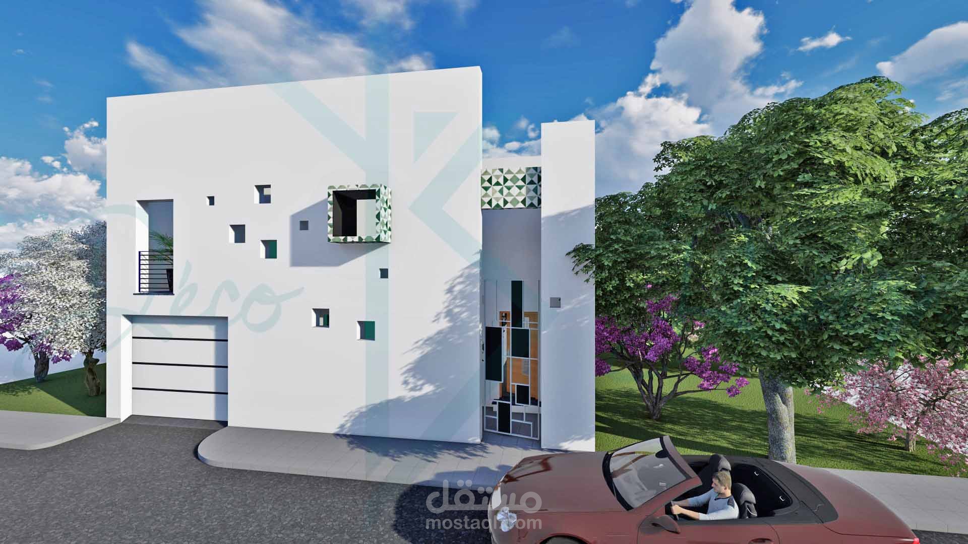 تصميم خارجي لفيلات