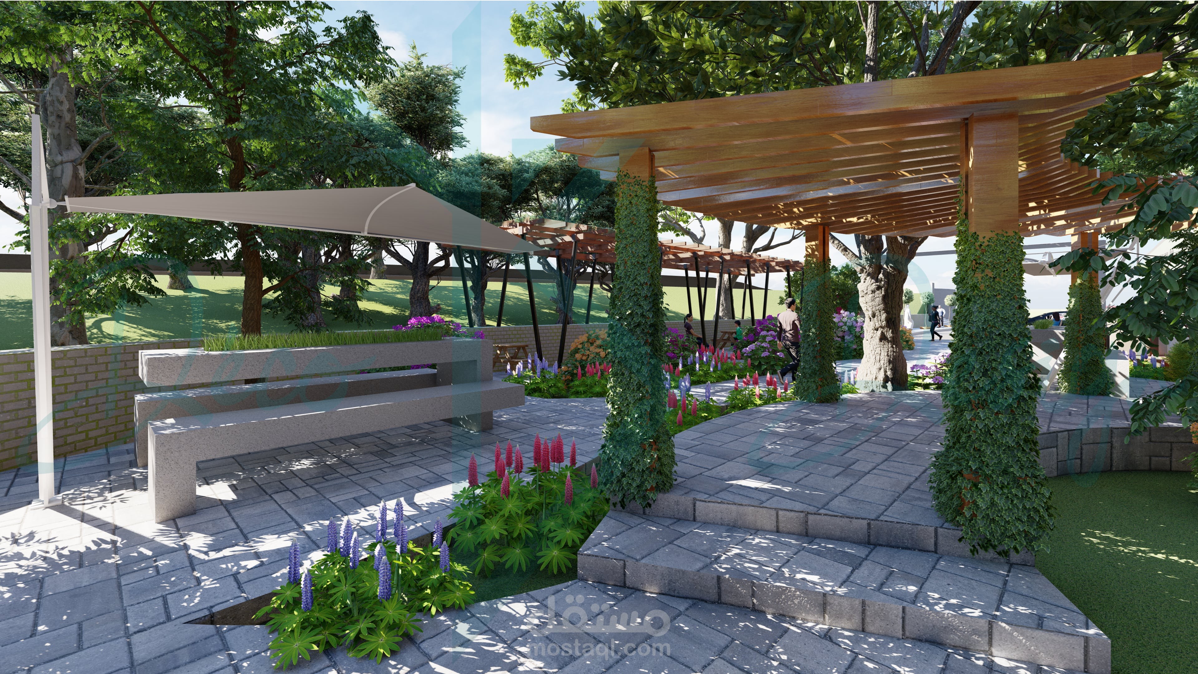 المساحات الخارجية