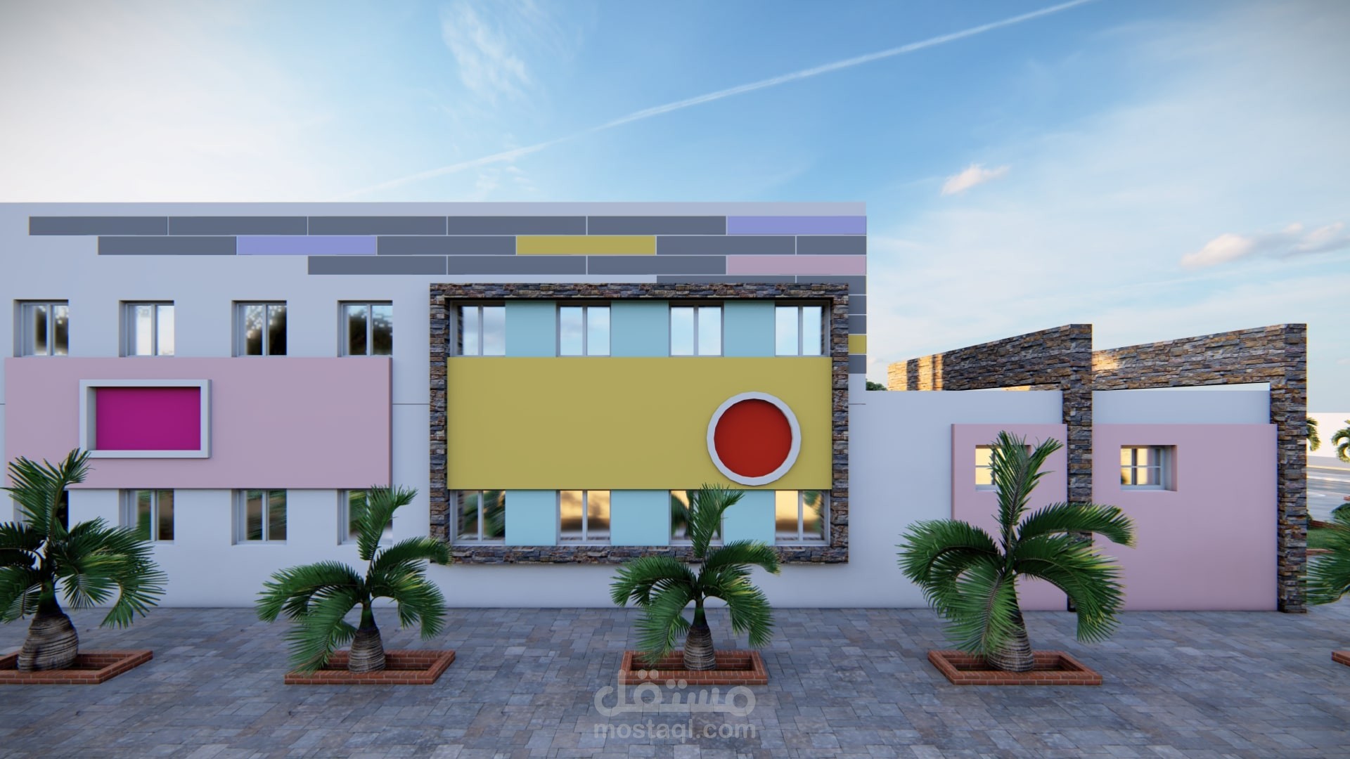 تصميم مدرسة ابتدائية