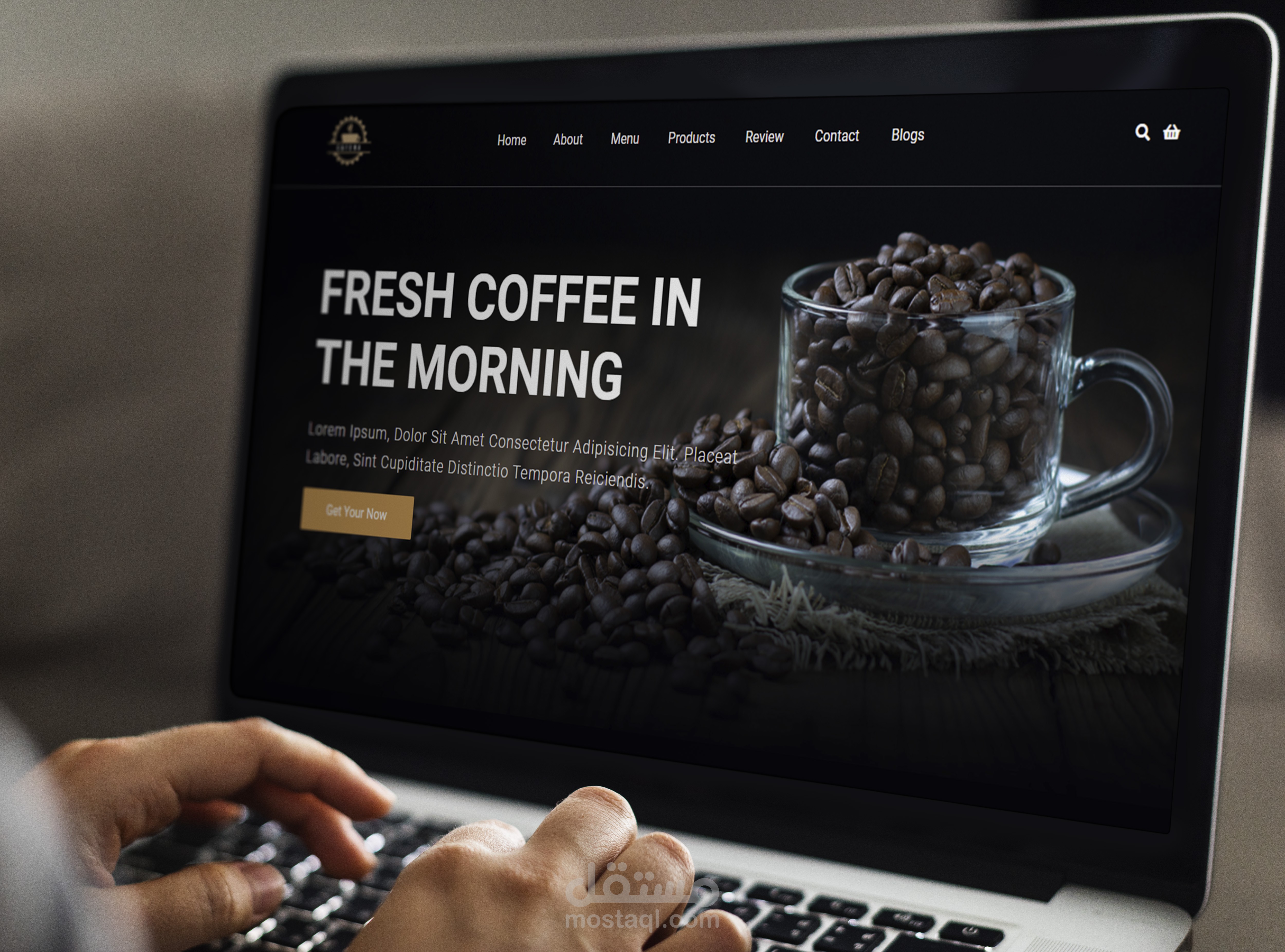 Design Webite Coffee