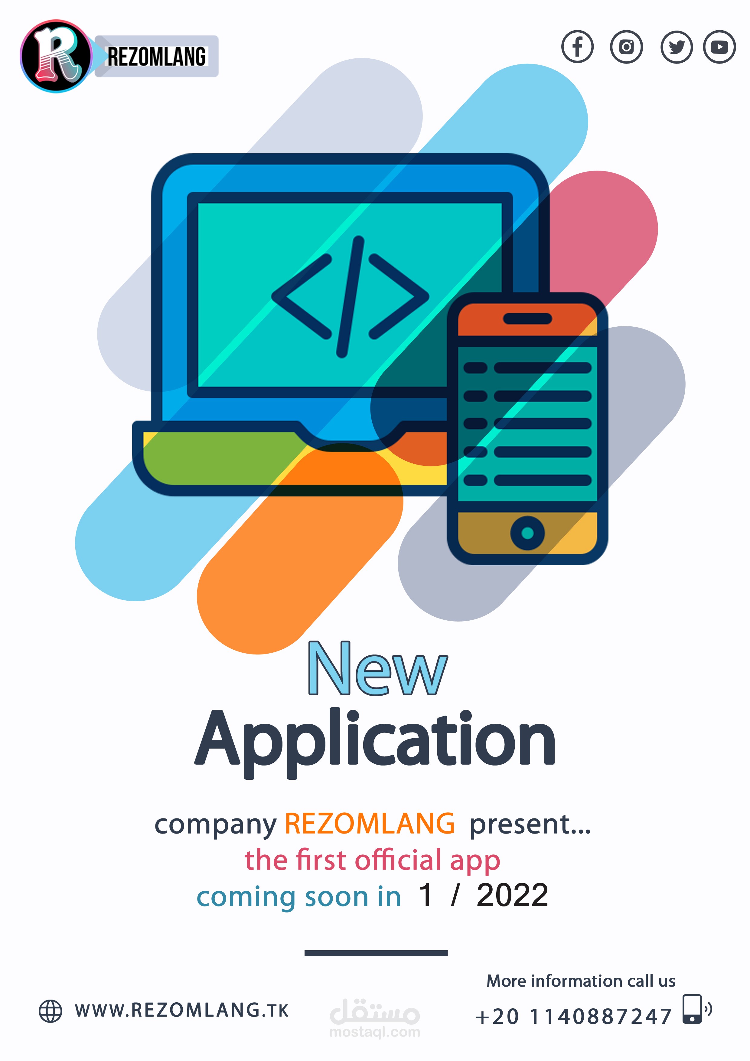 Design poster for App