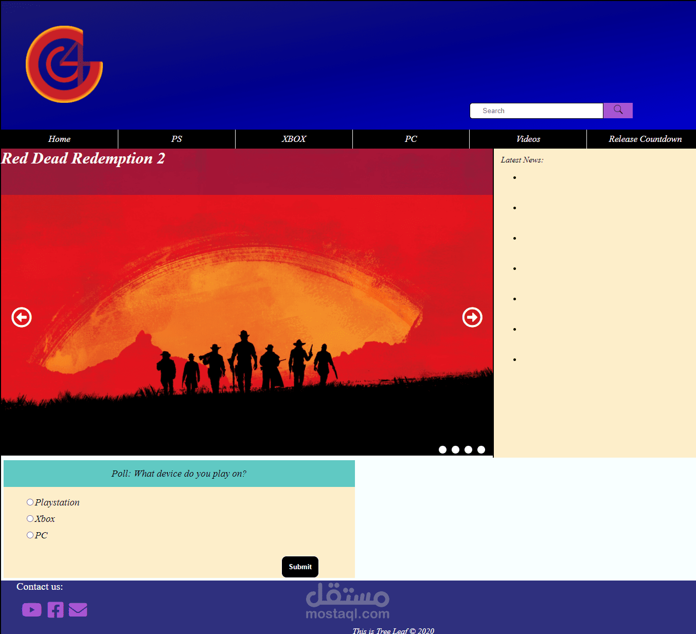 موقع لأخبار العاب الفيديو