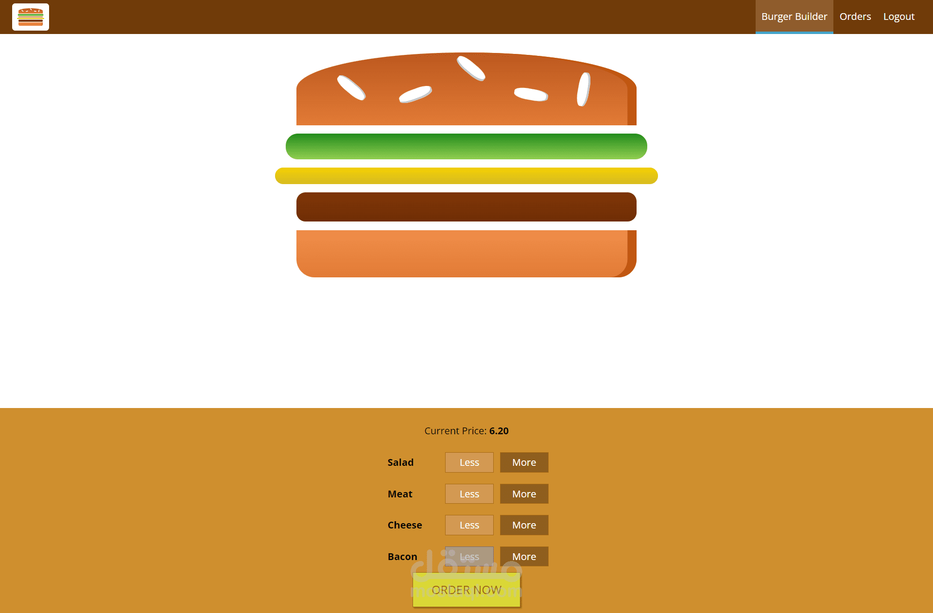 burger sandwich app