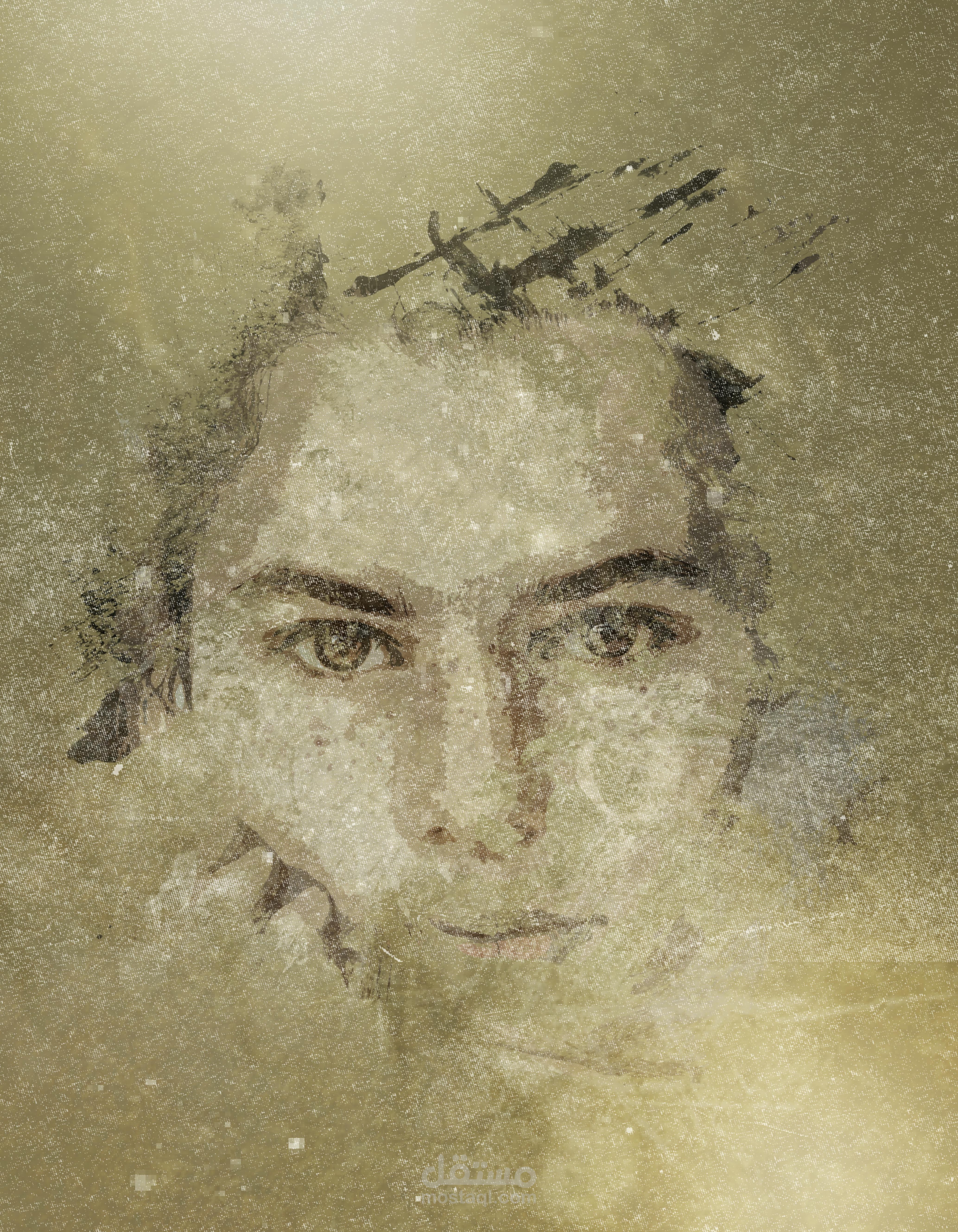 creative digital painting design