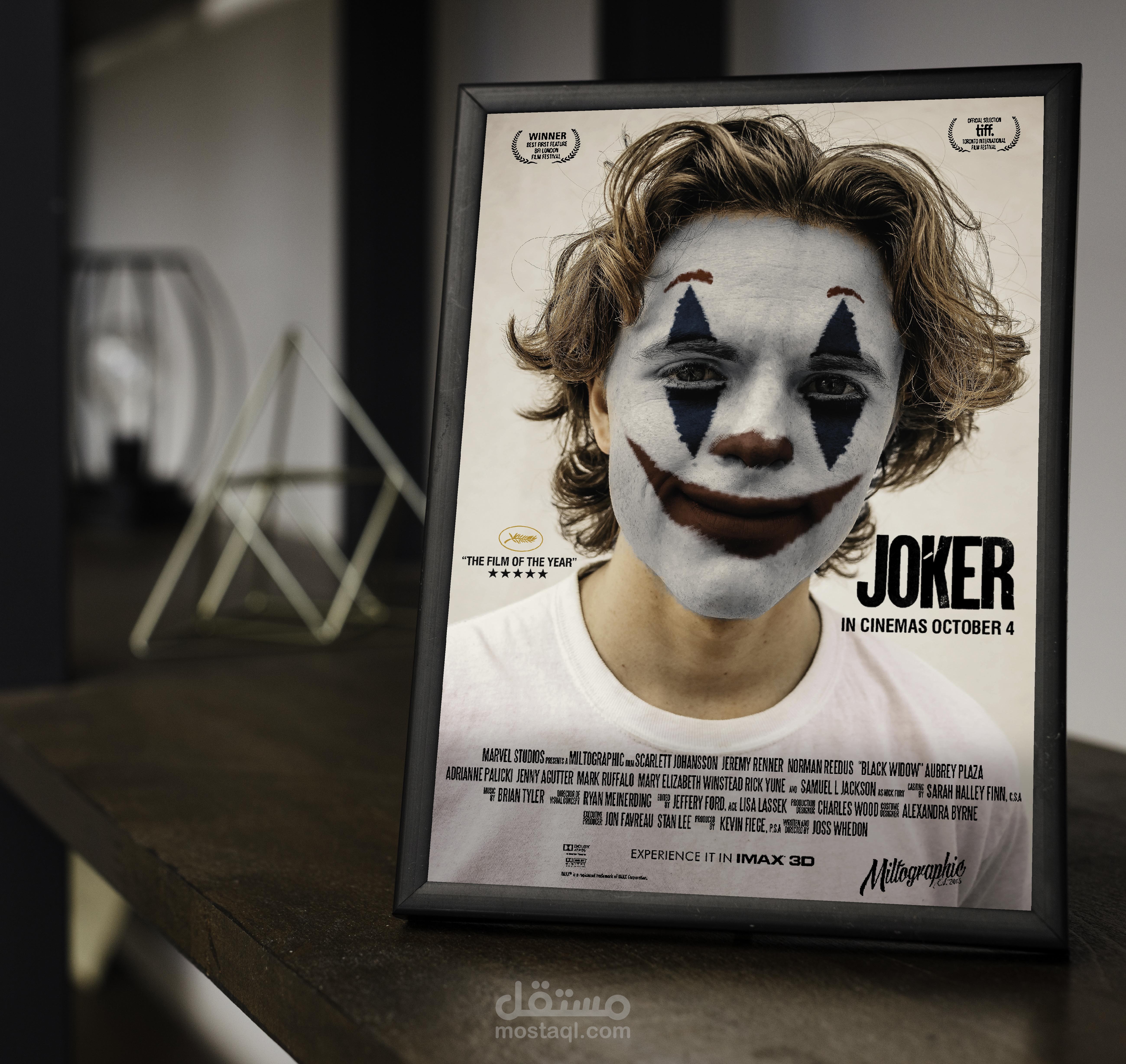 Joker poster creative design