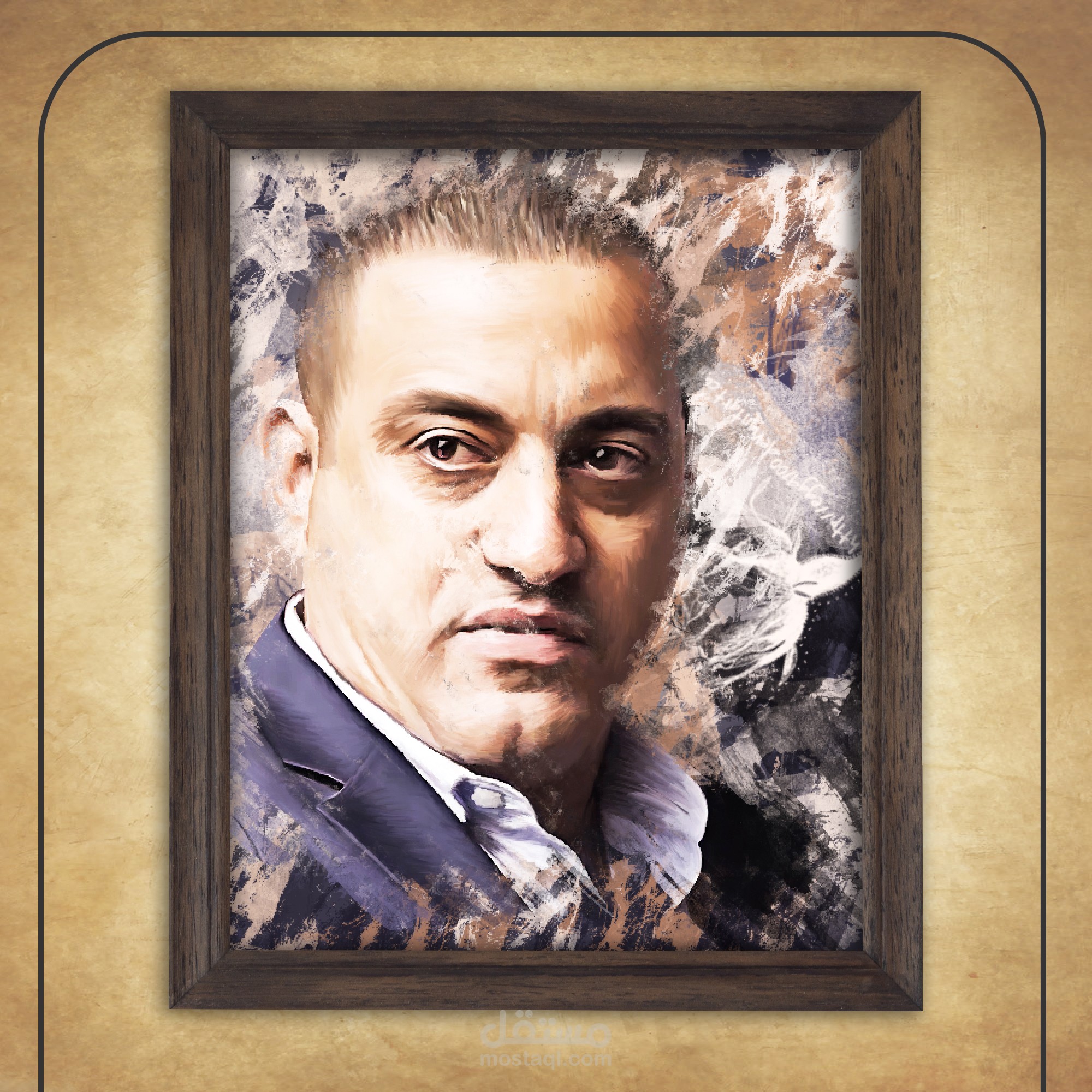 creative degital painting design