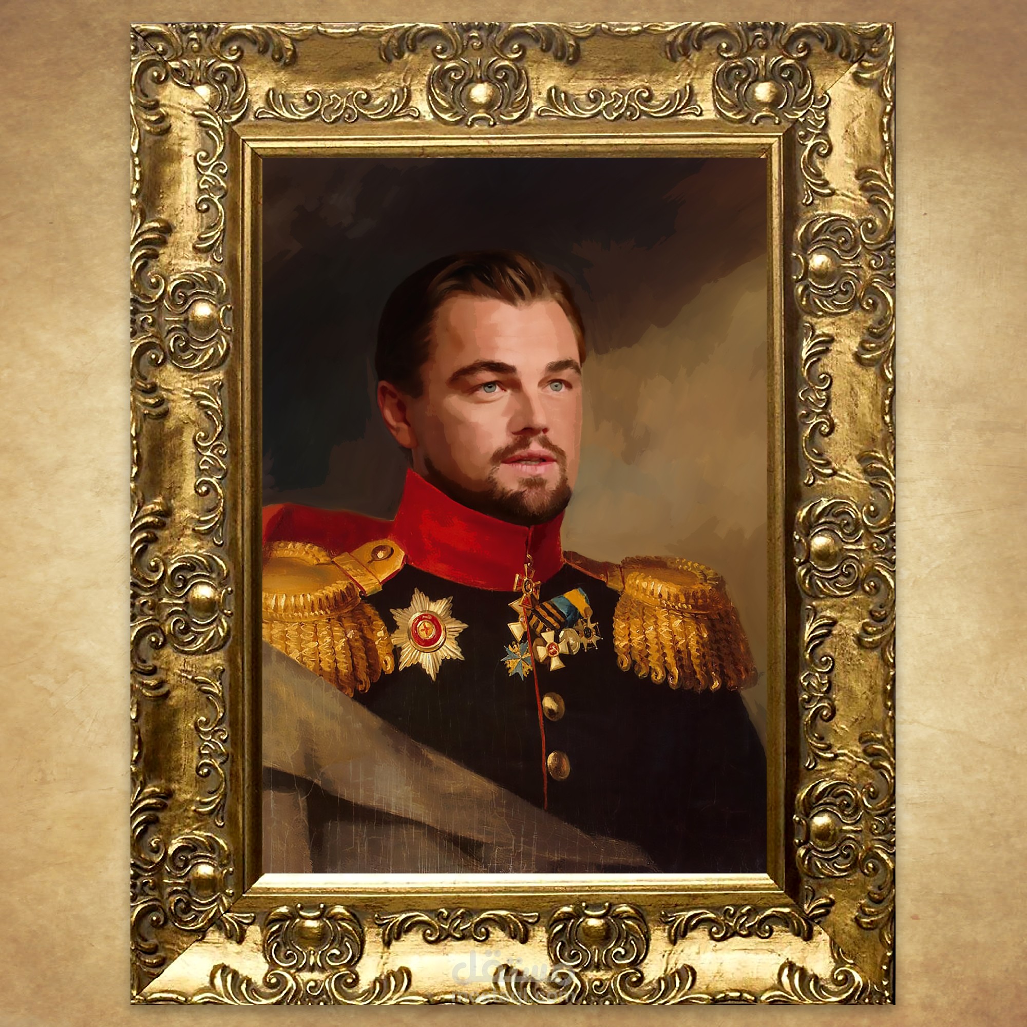Royal creative digital painting design