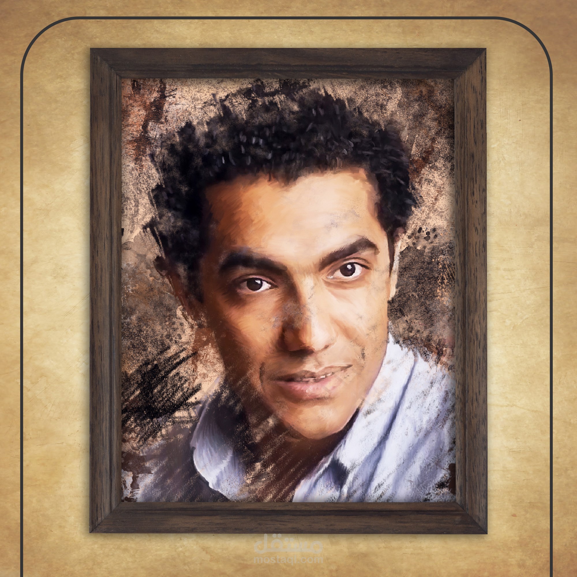 creative digital painting design