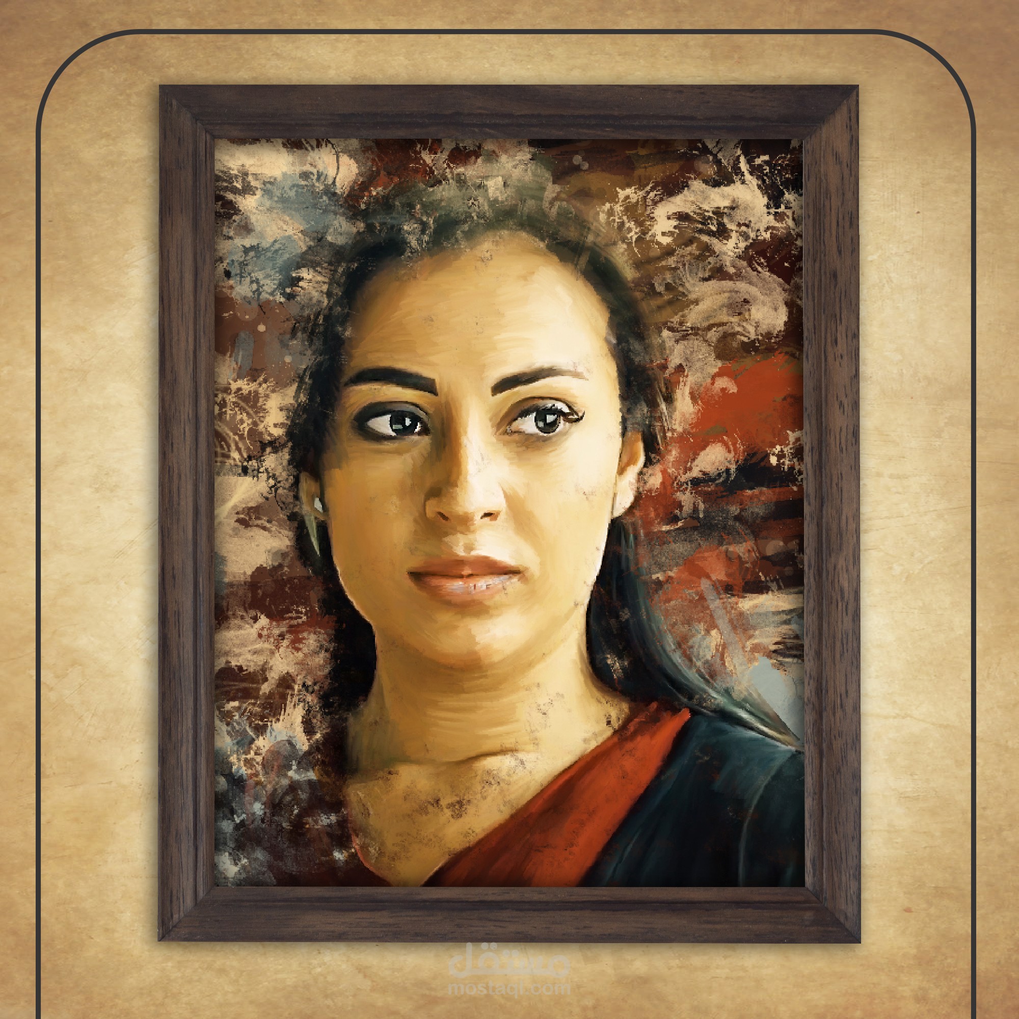 creative digital painting design