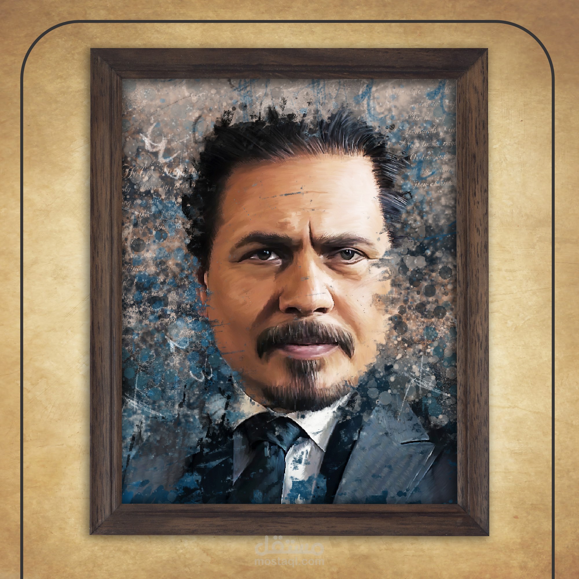 creative digital painting design
