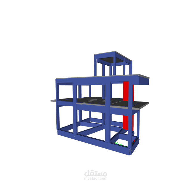تصميم فيلا سكنية و حصر كميات