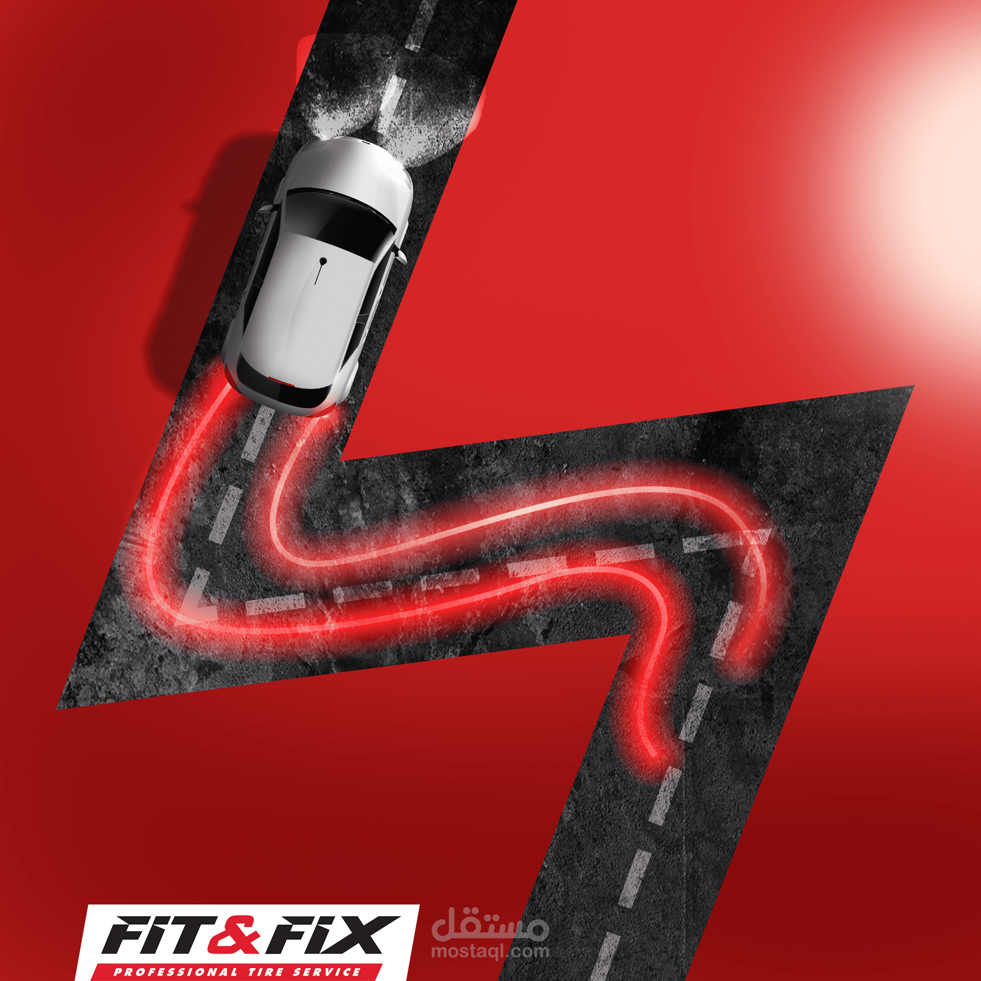 تصميم لشركه سيارات