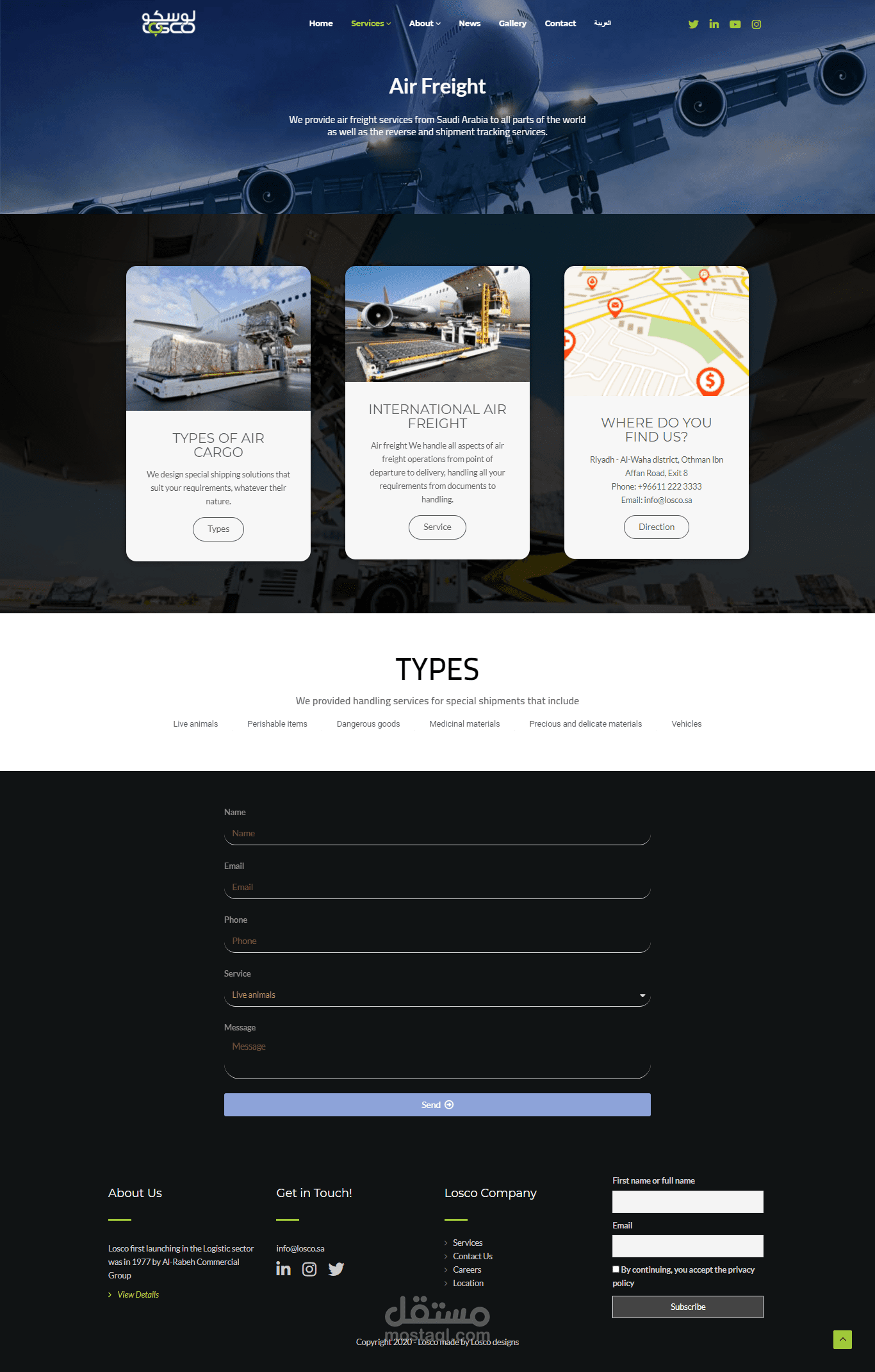 مواقع تعريفيه