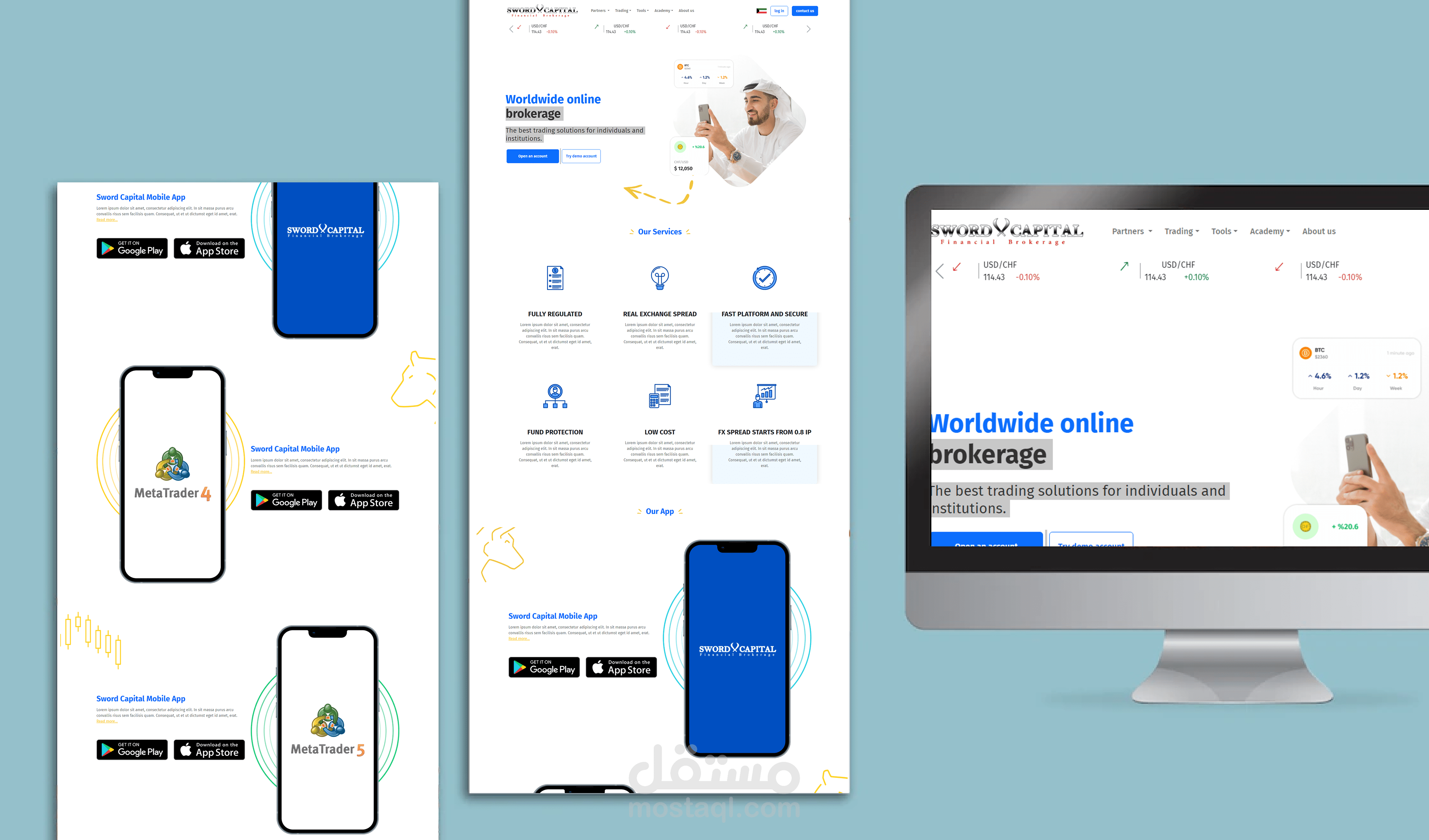Sourd Capital landing page