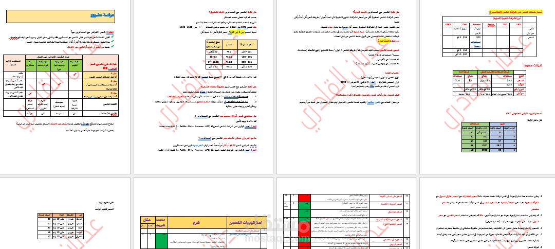 دراسة جدوى مشروع ريادي