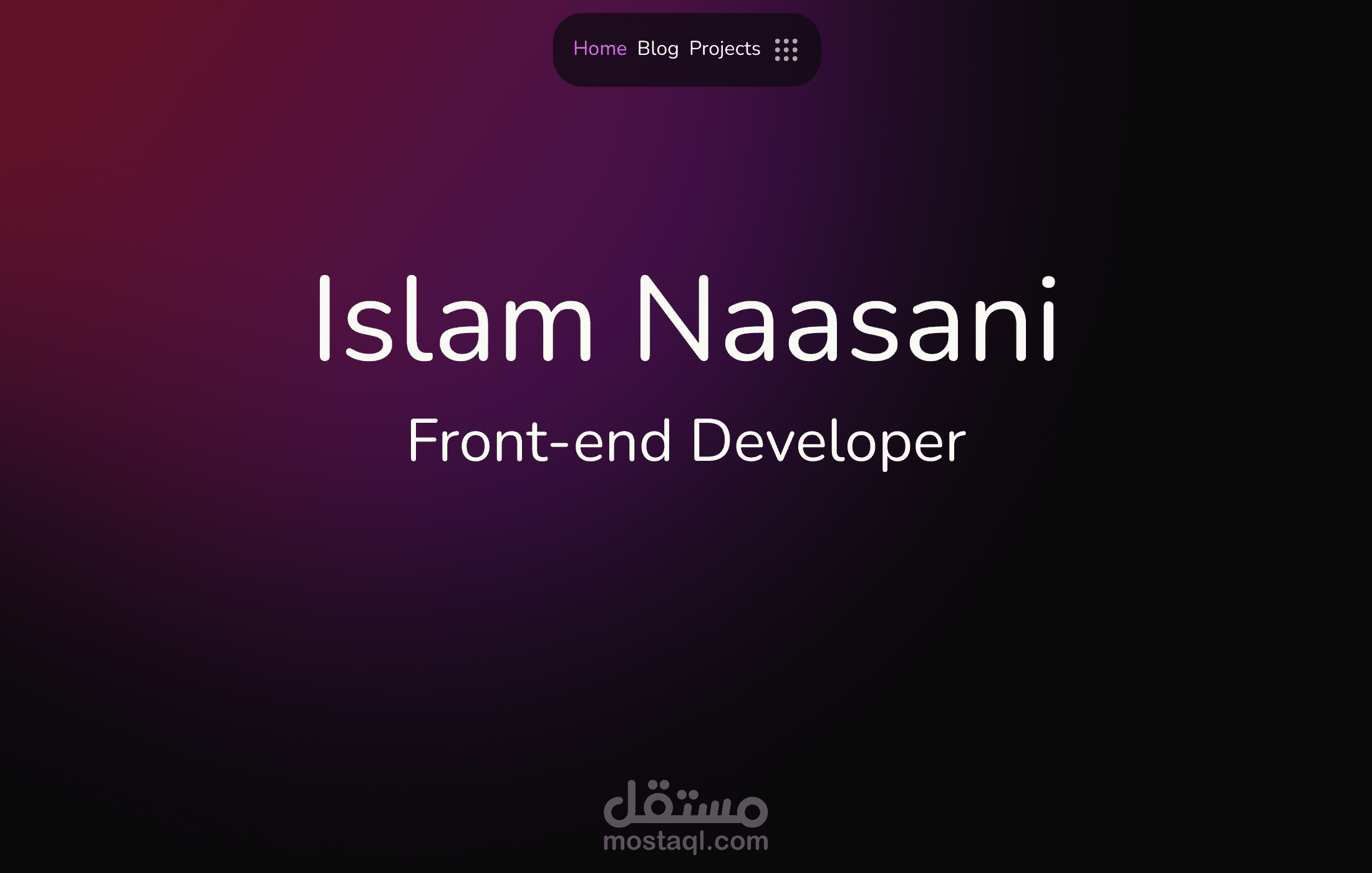 Islam Naasani's Portfolio