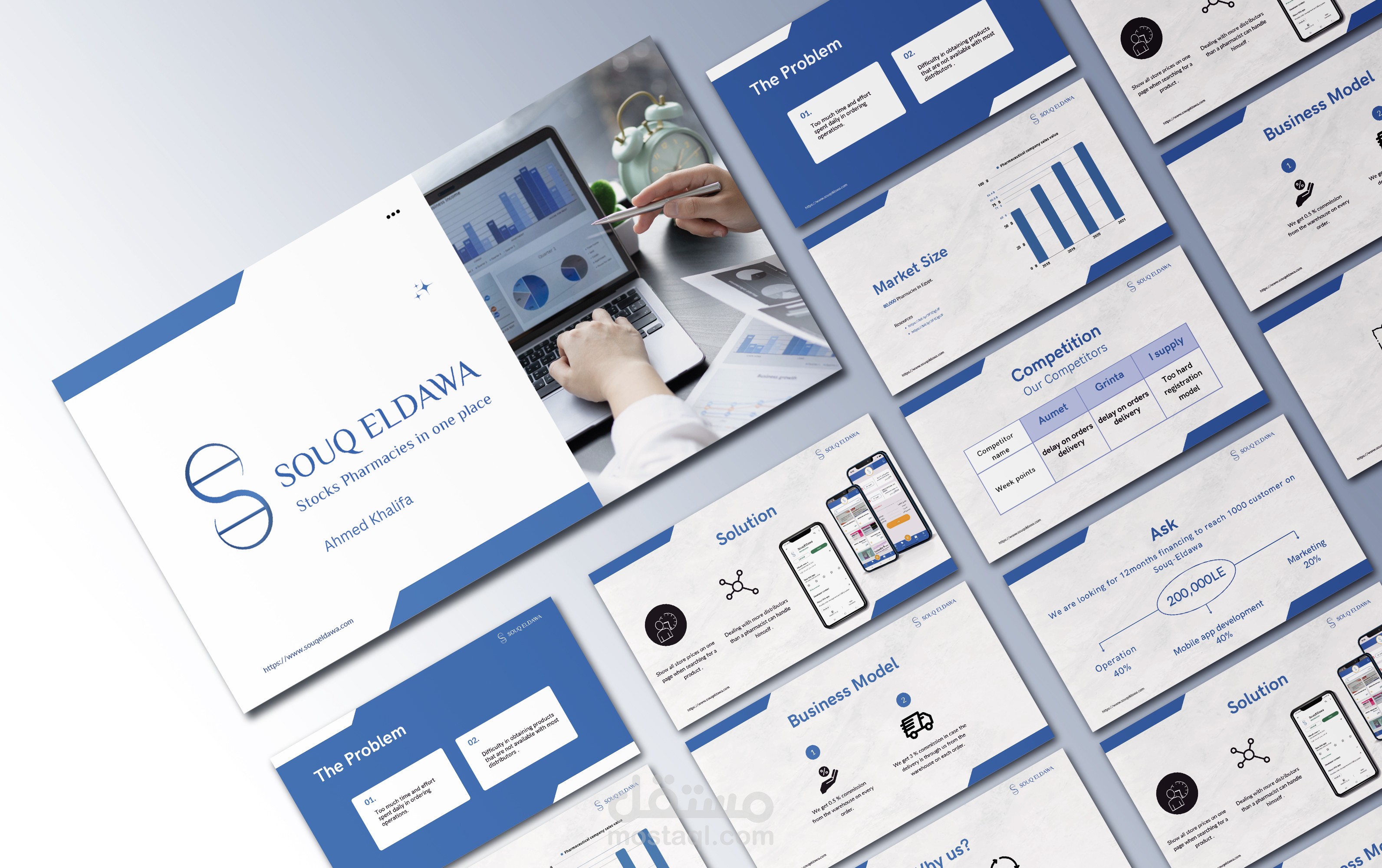 تصميم عروض تقديمية (Presentations) احترافيه باستخدام power point | Prezi | Canva