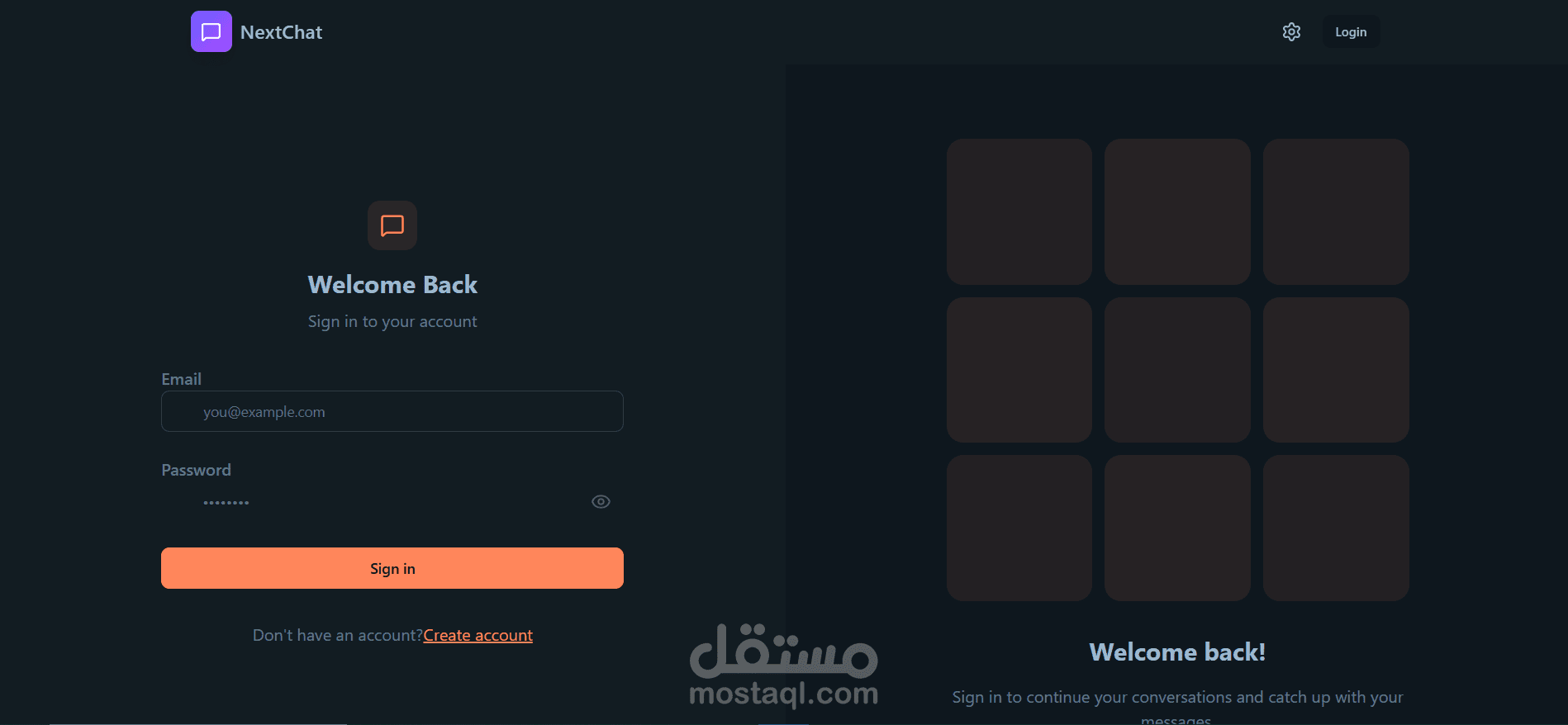 NextChat -- a Chating  plattform