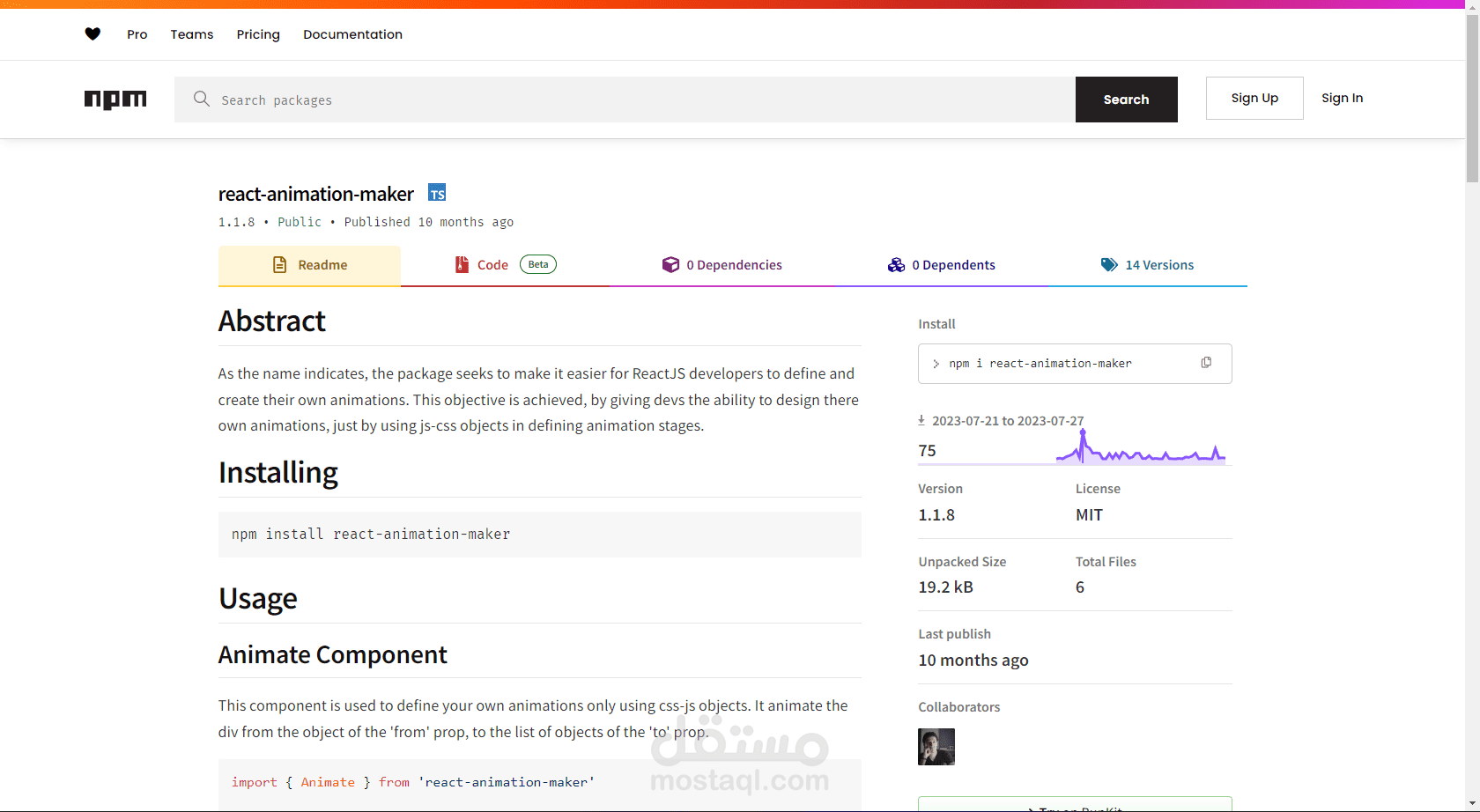 react-animation-maker