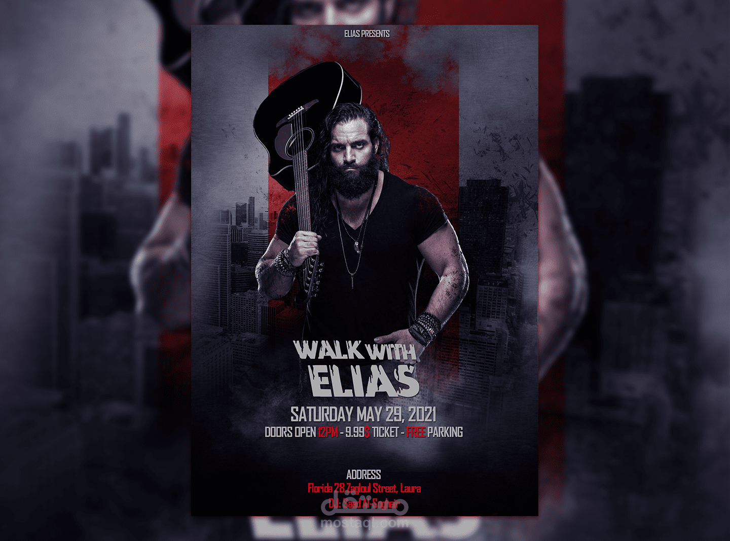 بوستر البوم موسيقي