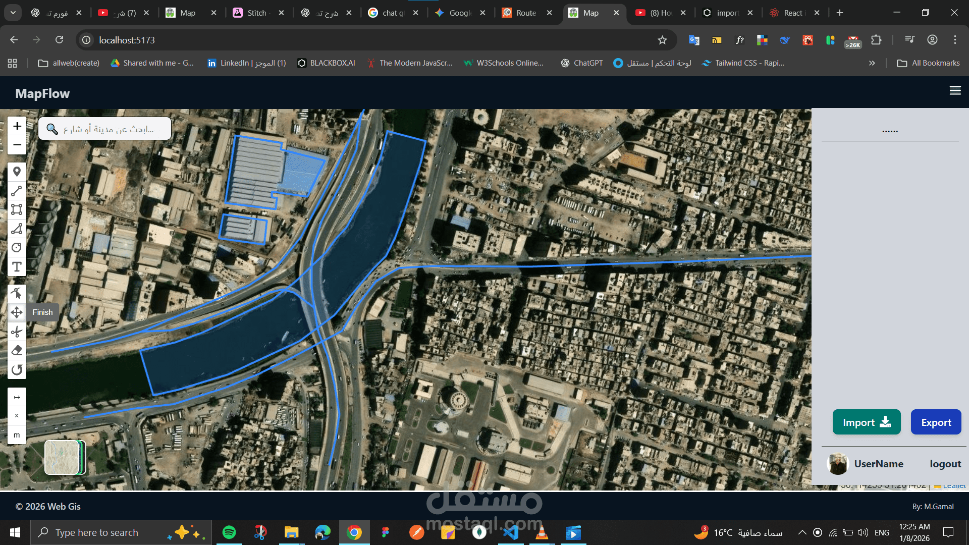 Gis-mapFlow