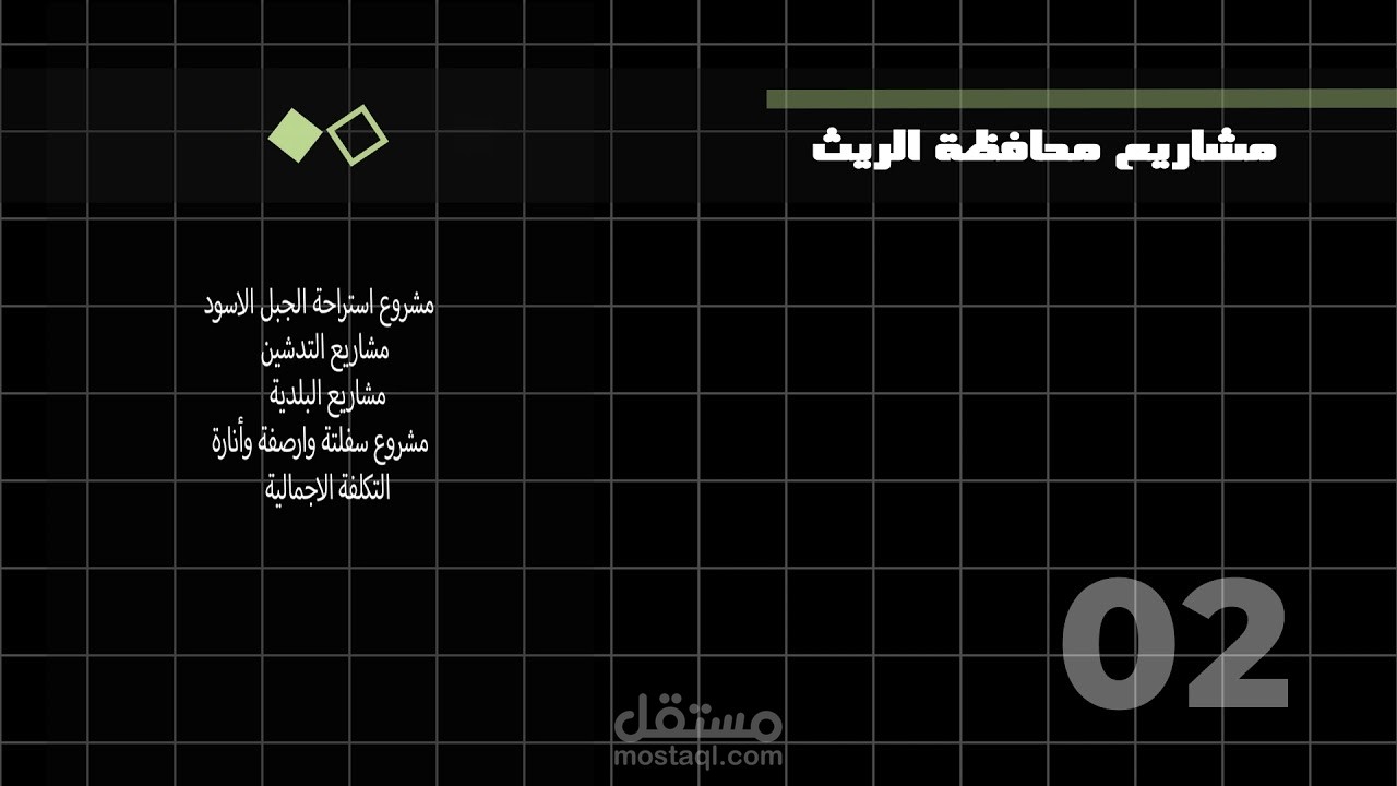 حفل محافظة الريث موشن جرافيك المشاريع