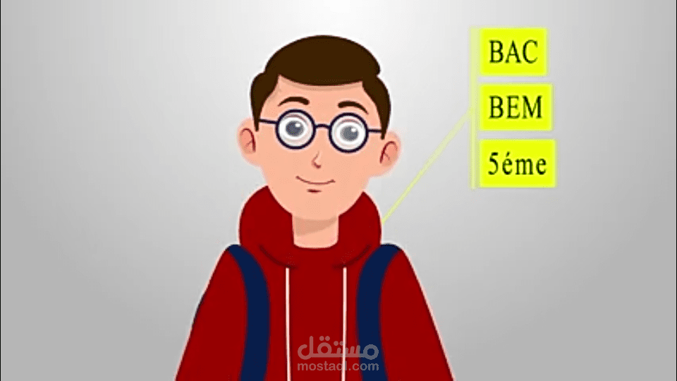 فيديو موشن جرافيك تعريفي بمدرسة افتراضية