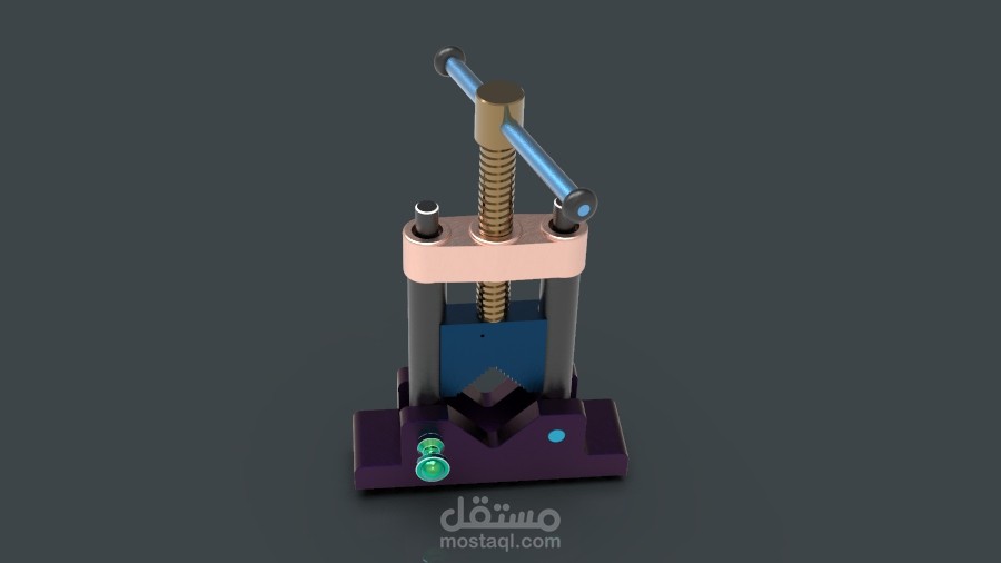 تصميم Pipe vice