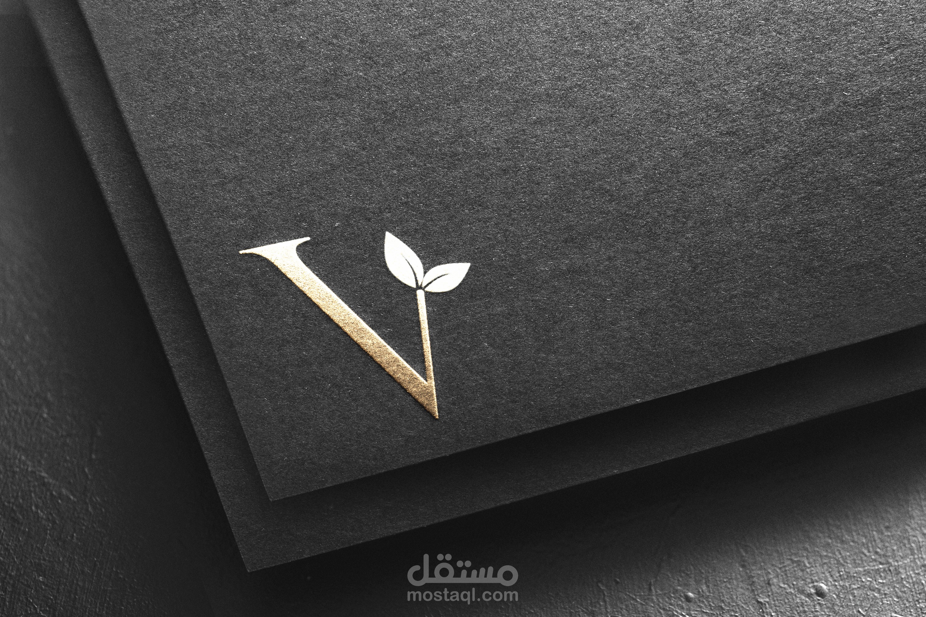 تصميم شعار بسيط لشركة vegan food