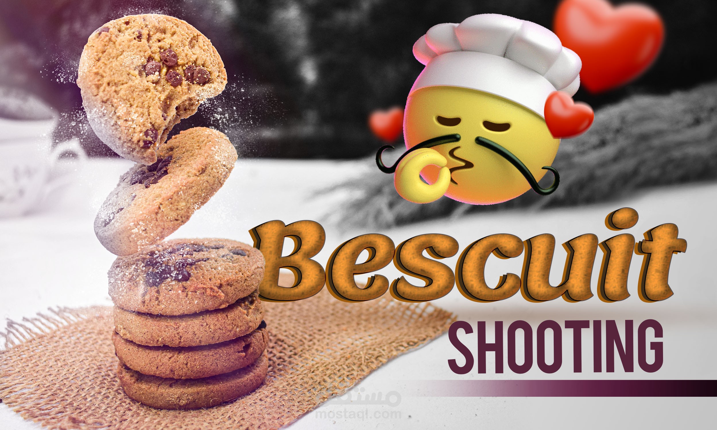 تصوير الحلويات - بسكويت و الكوكيز