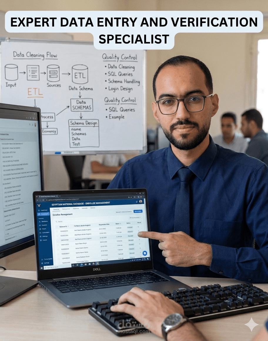 مدخل بيانات - Data Entry