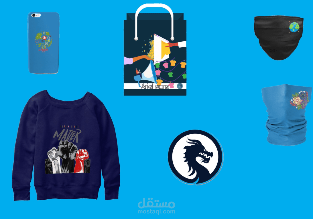 Advertising video /فيديو إعلاني لمتجر ملابس إلكتروني