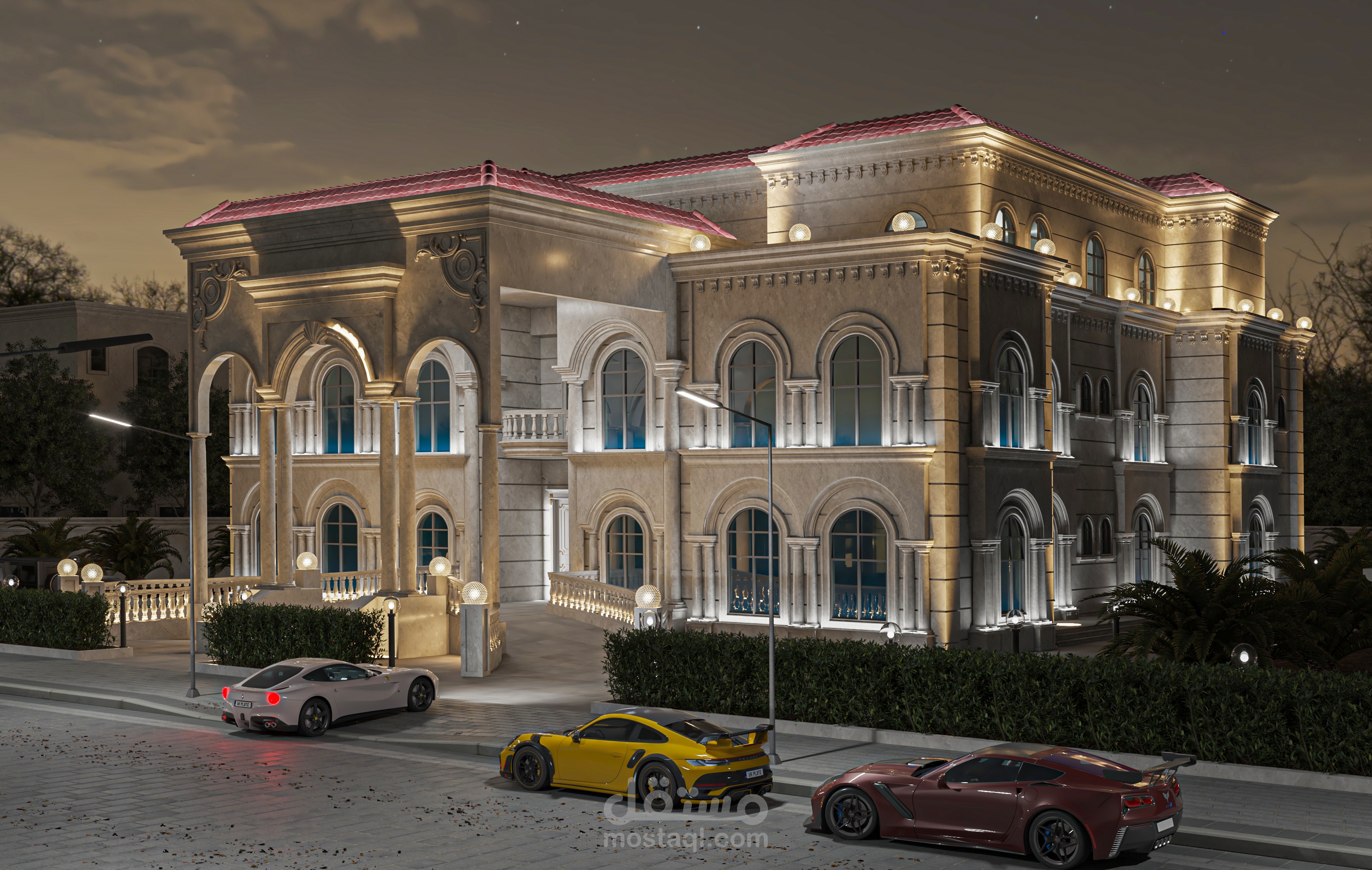 مشاهد ليلية