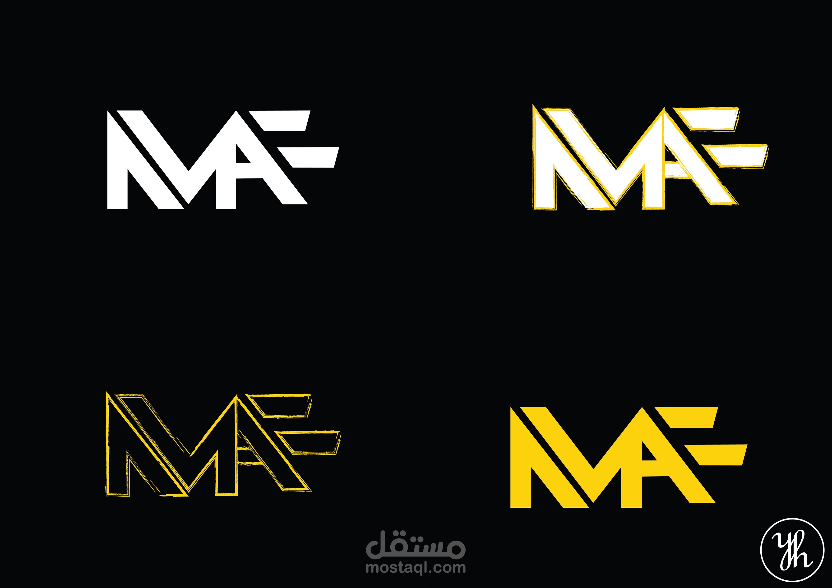 تصميم لوجو لشركه MAF