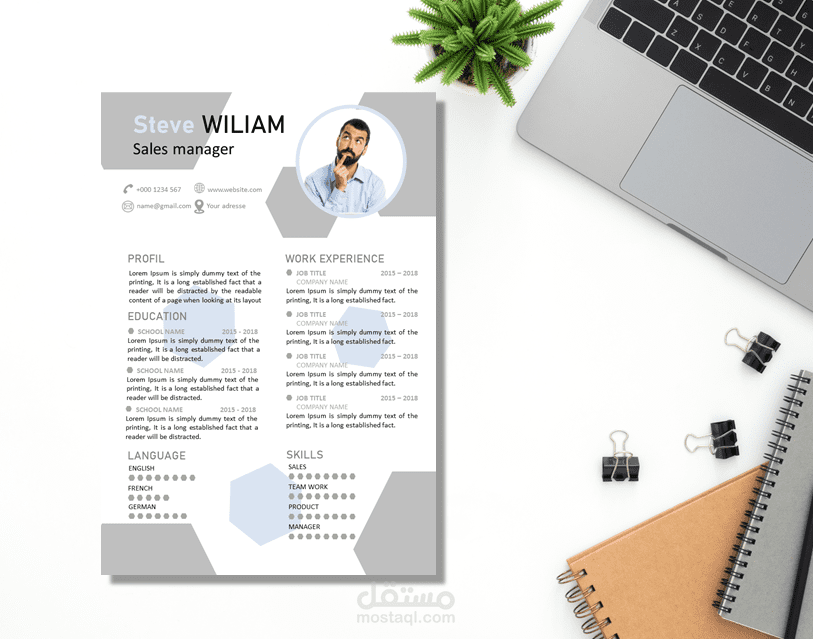 سأقوم بتصميم سيرة ذاتية خبيرة باللغتين العربية والإنجليزية، مخصصة، محترفة وجذابة للحصول على وظيفة أحلامك خلال 48 ساعة.