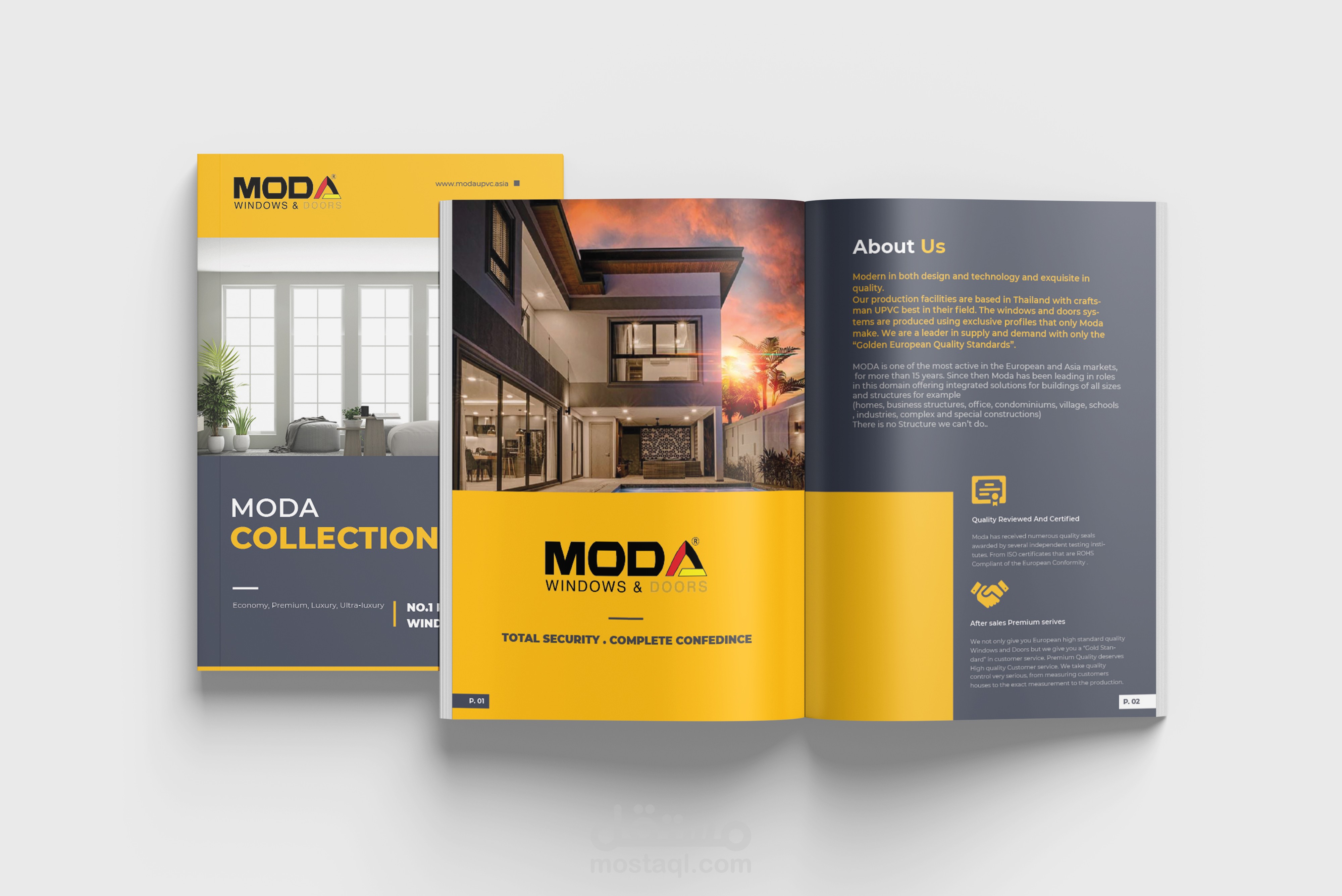 تصميم بروفايل شركة