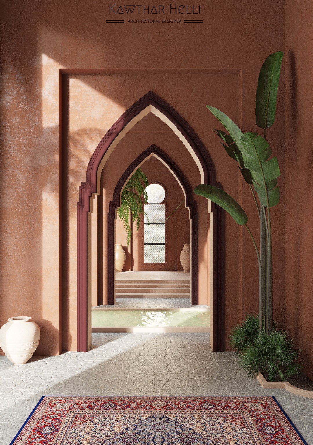 تصميم خارجي..رندر مستوحى من واقع