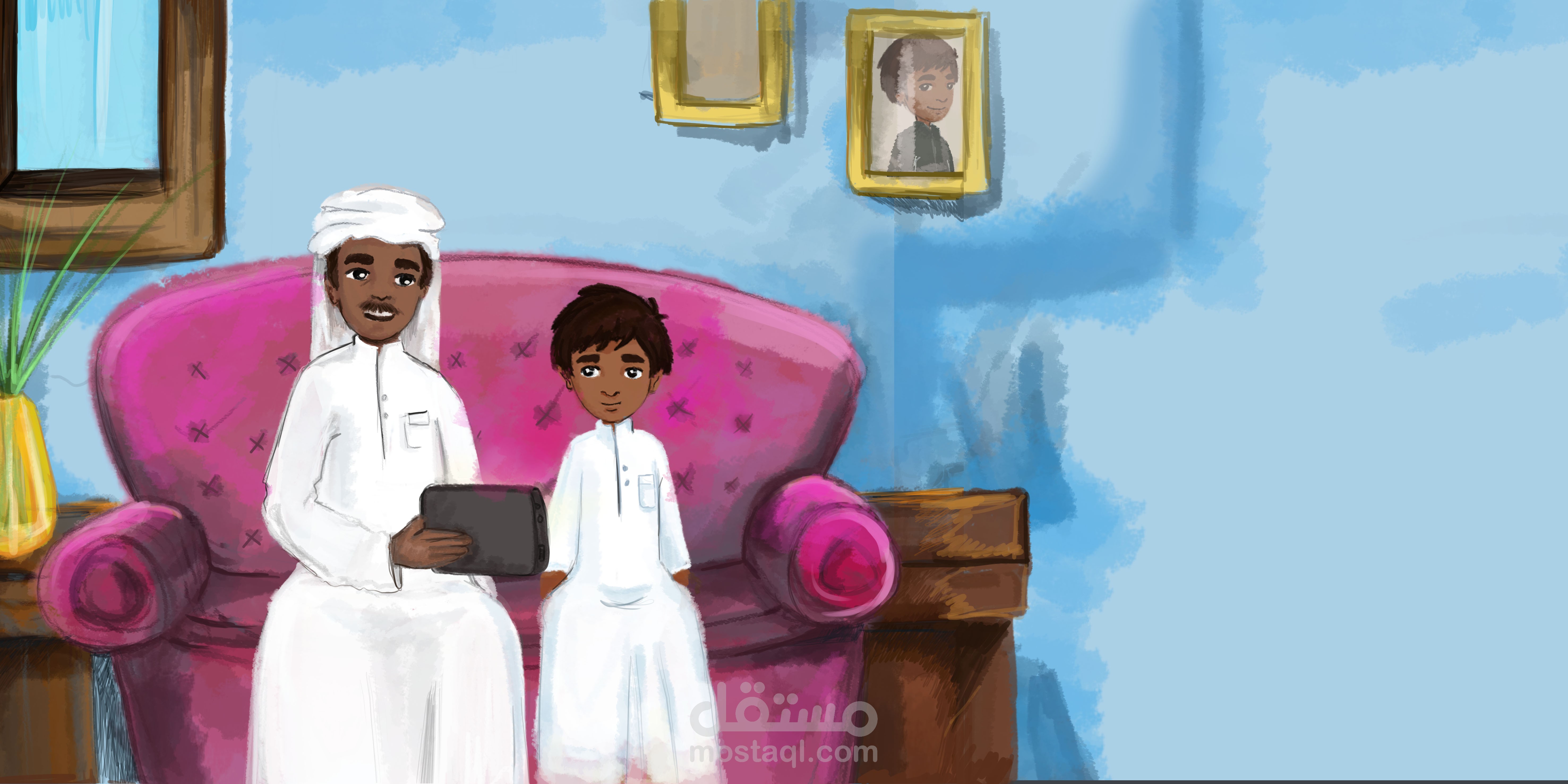 قصة فارس والحاسوب
