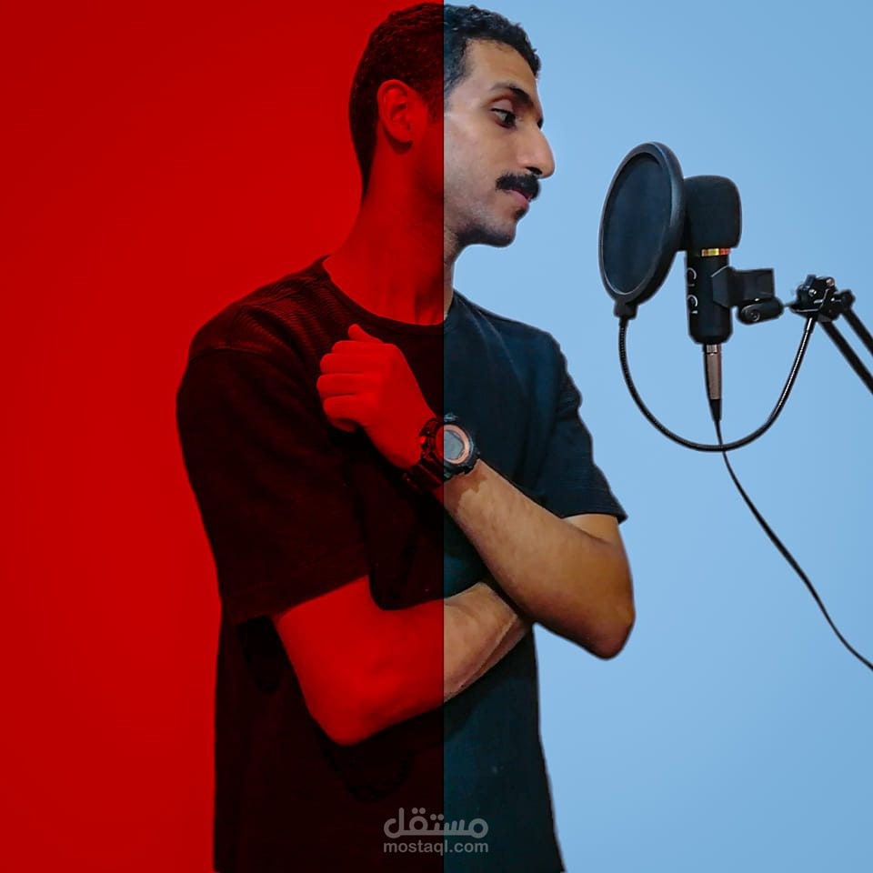 معلق صوتي ناطق باللغة العربية الفصحى واللهجات العربيه