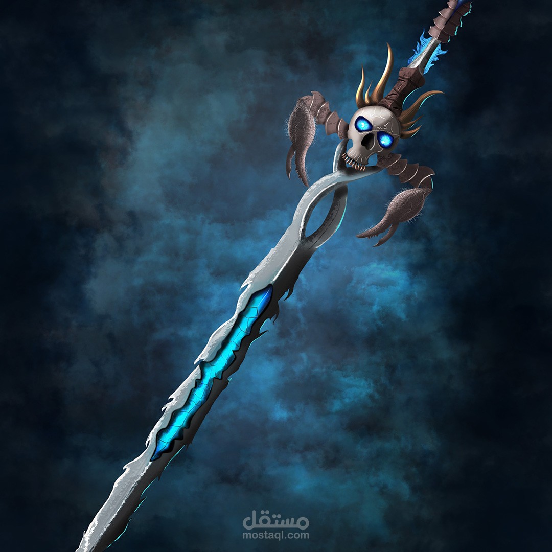 رسم رقمى (Digital Painting) -Asset Design