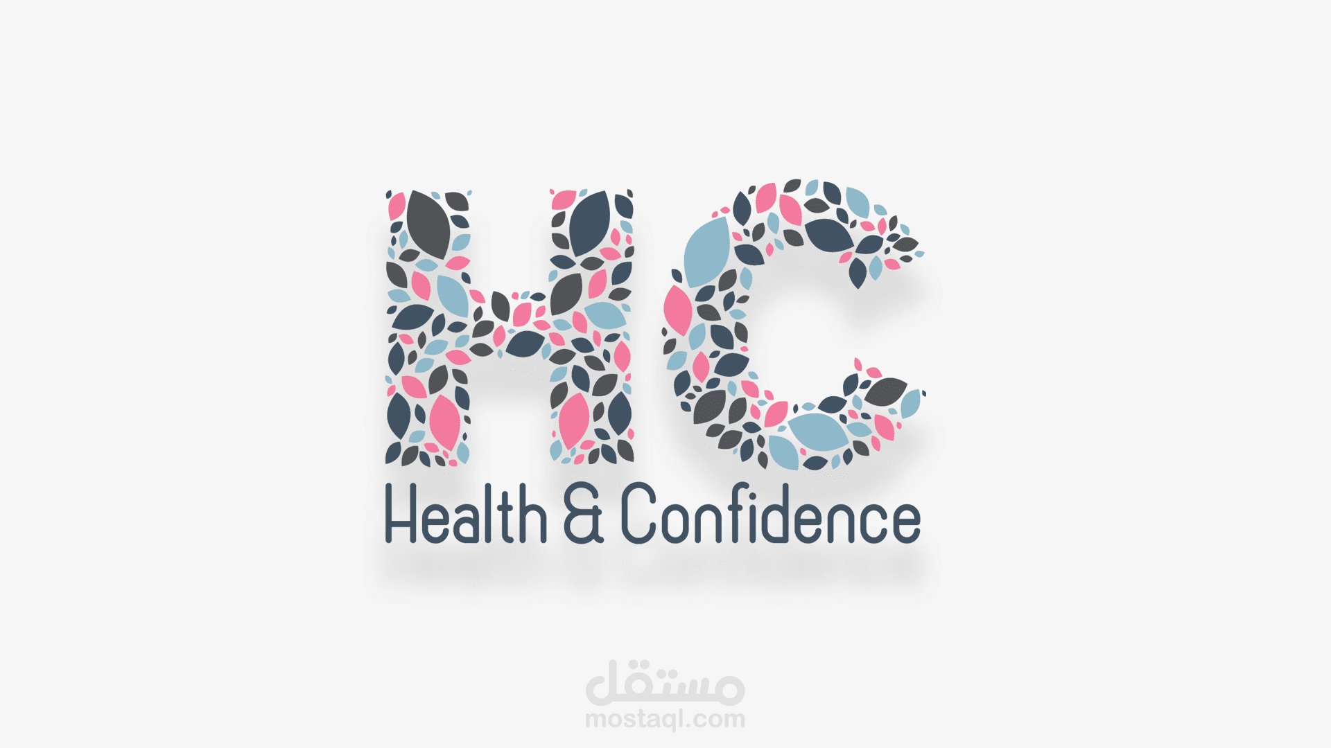 تصميم شعار مجلة صحية Health and Confidence