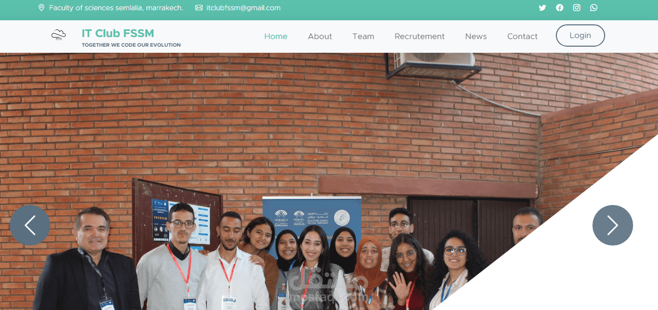 Plateform Club IT FSSM