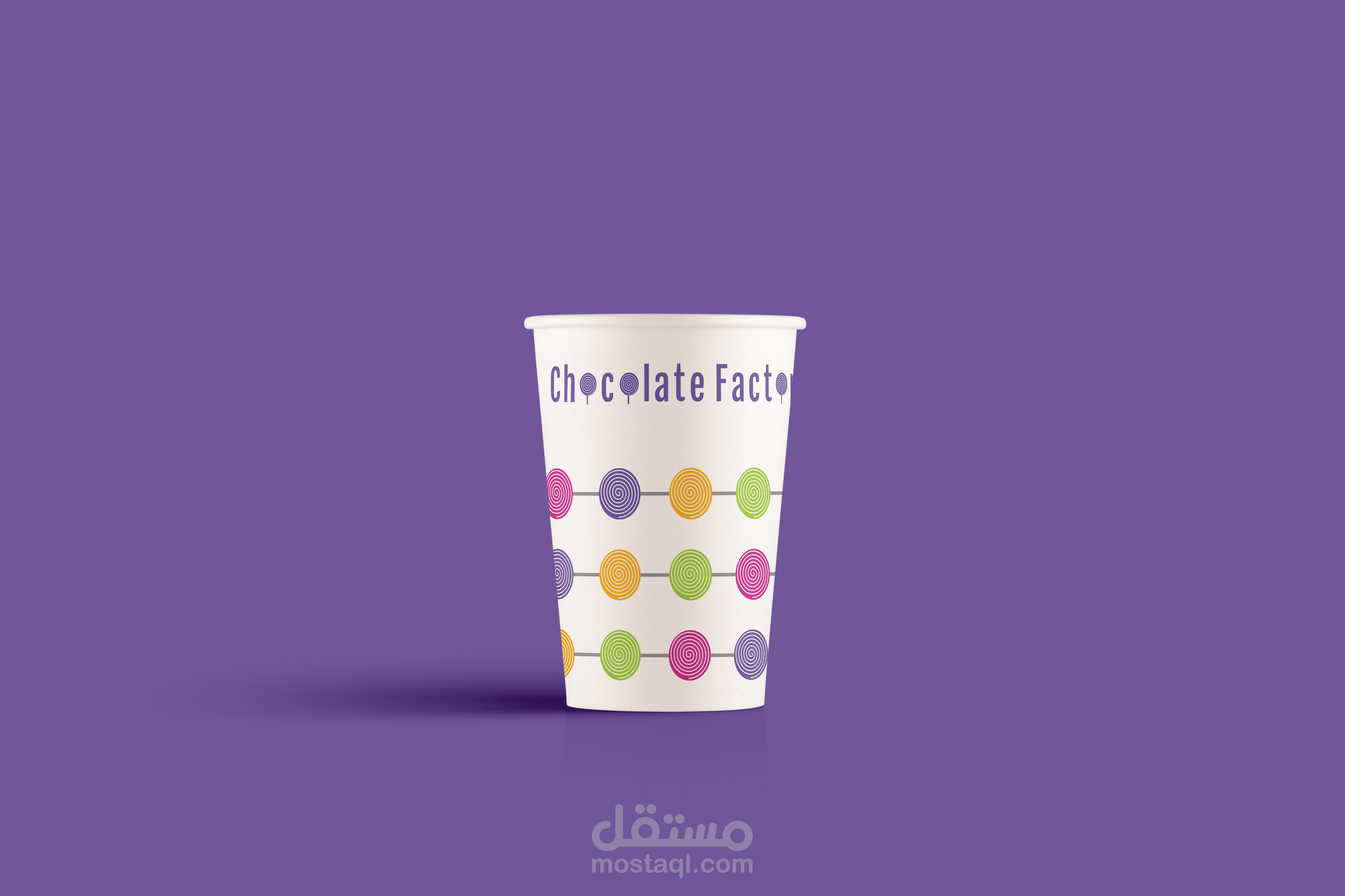 تصميم كاسة كرتون بطريقة مبتكره