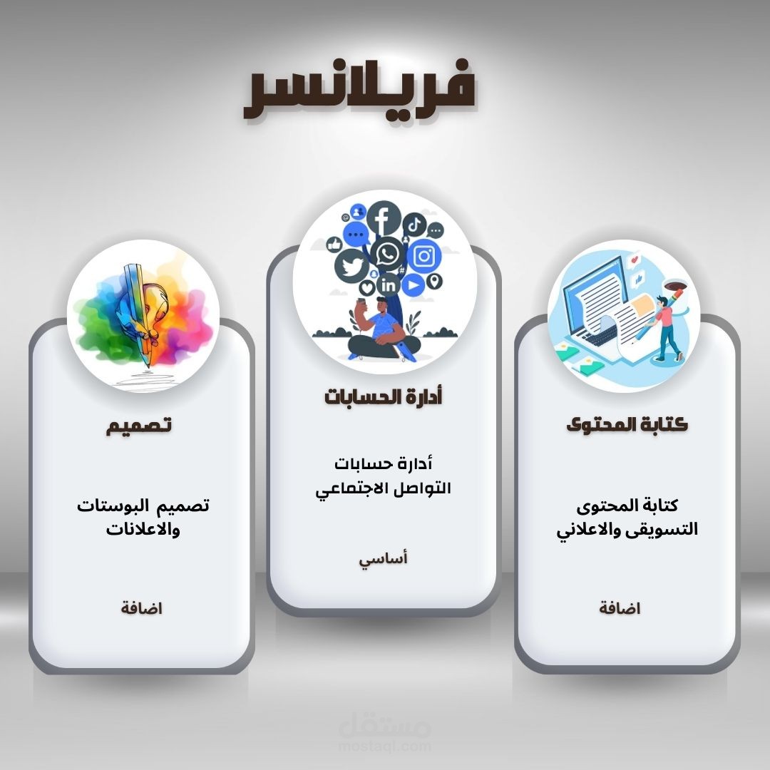 إدارة حسابات السوشيال ميديا