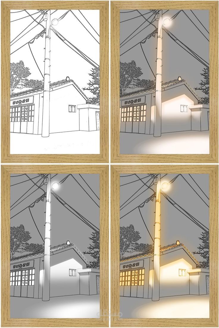 تصميم وتنفيذ light painting