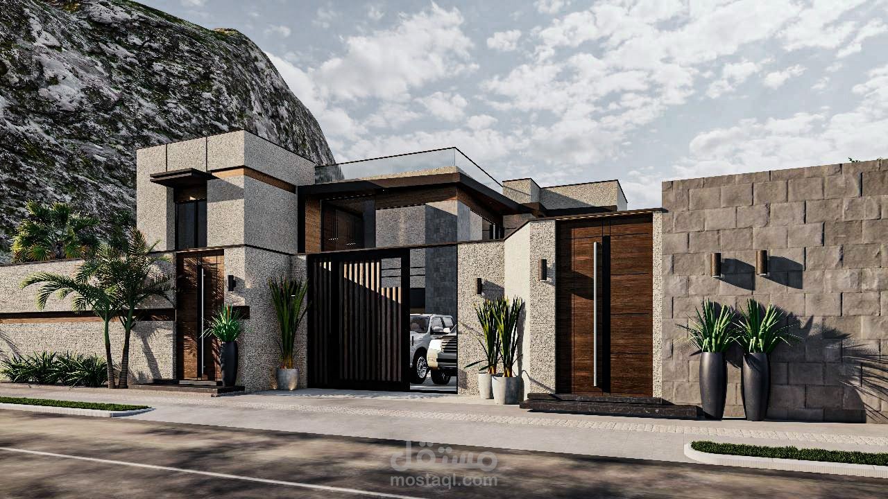 تصميم مخططات وواجهات